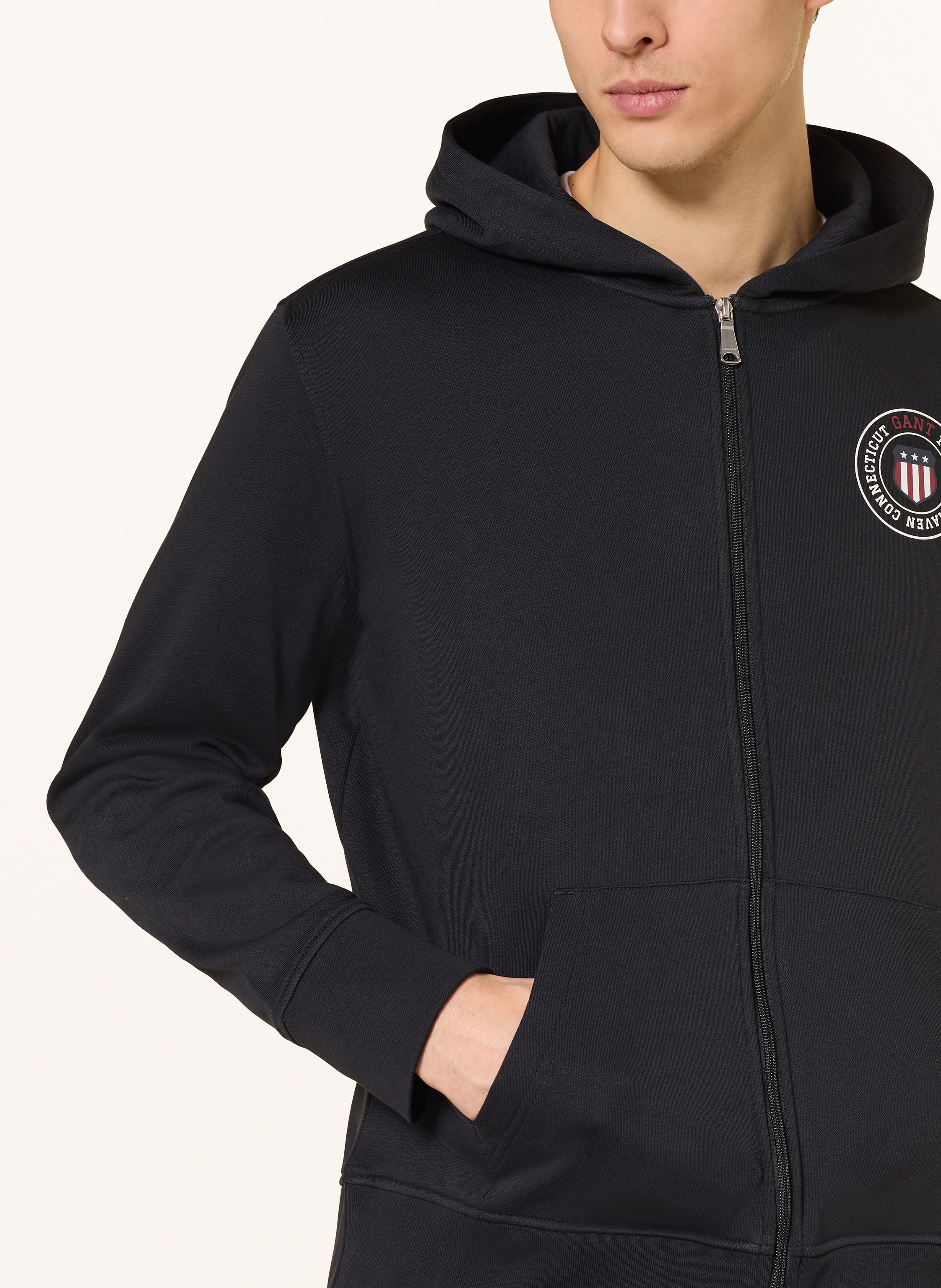 Thumbnail - Gant Sweatjacke schwarz