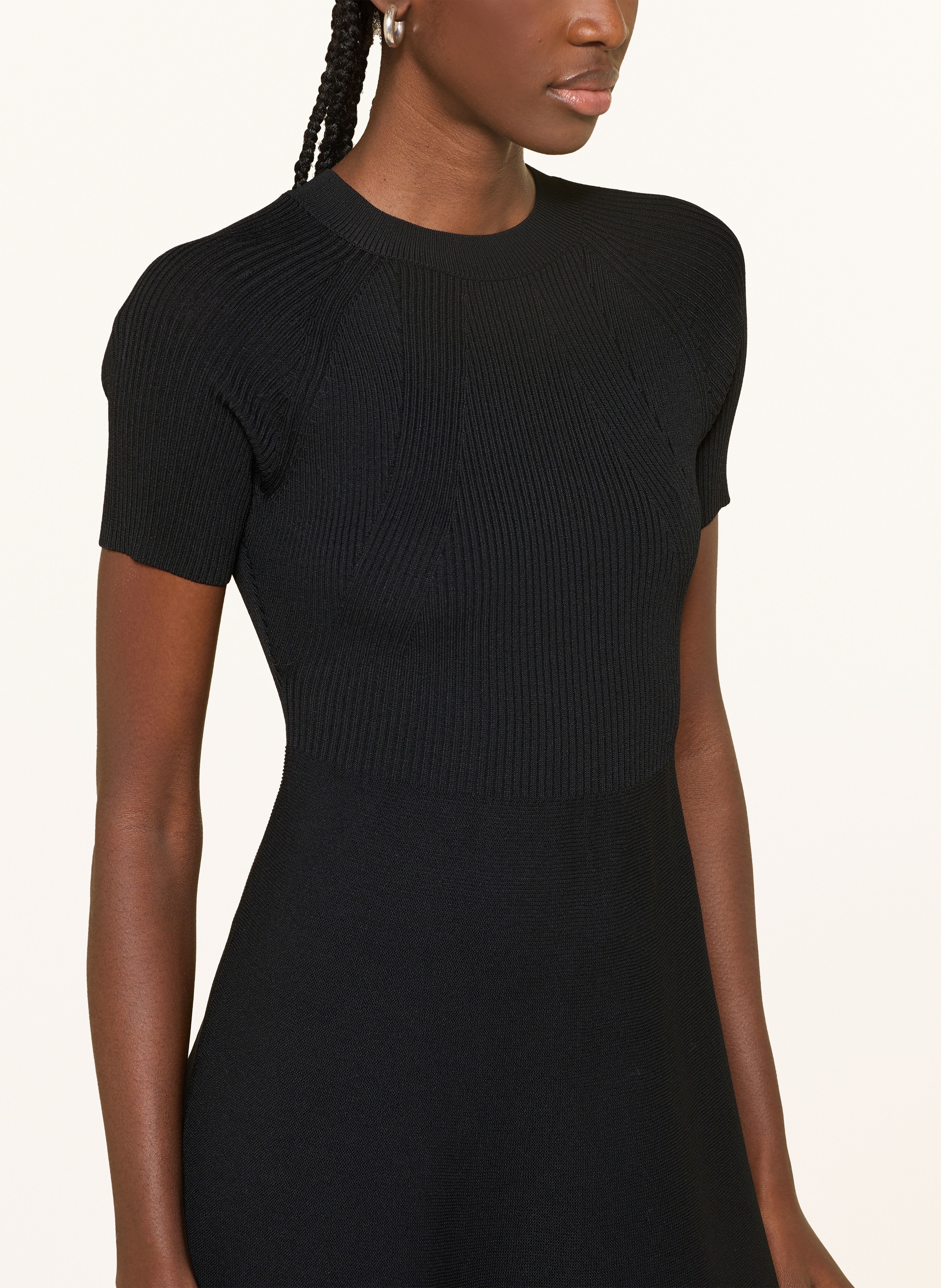 Thumbnail - Armani Exchange Strickkleid schwarz