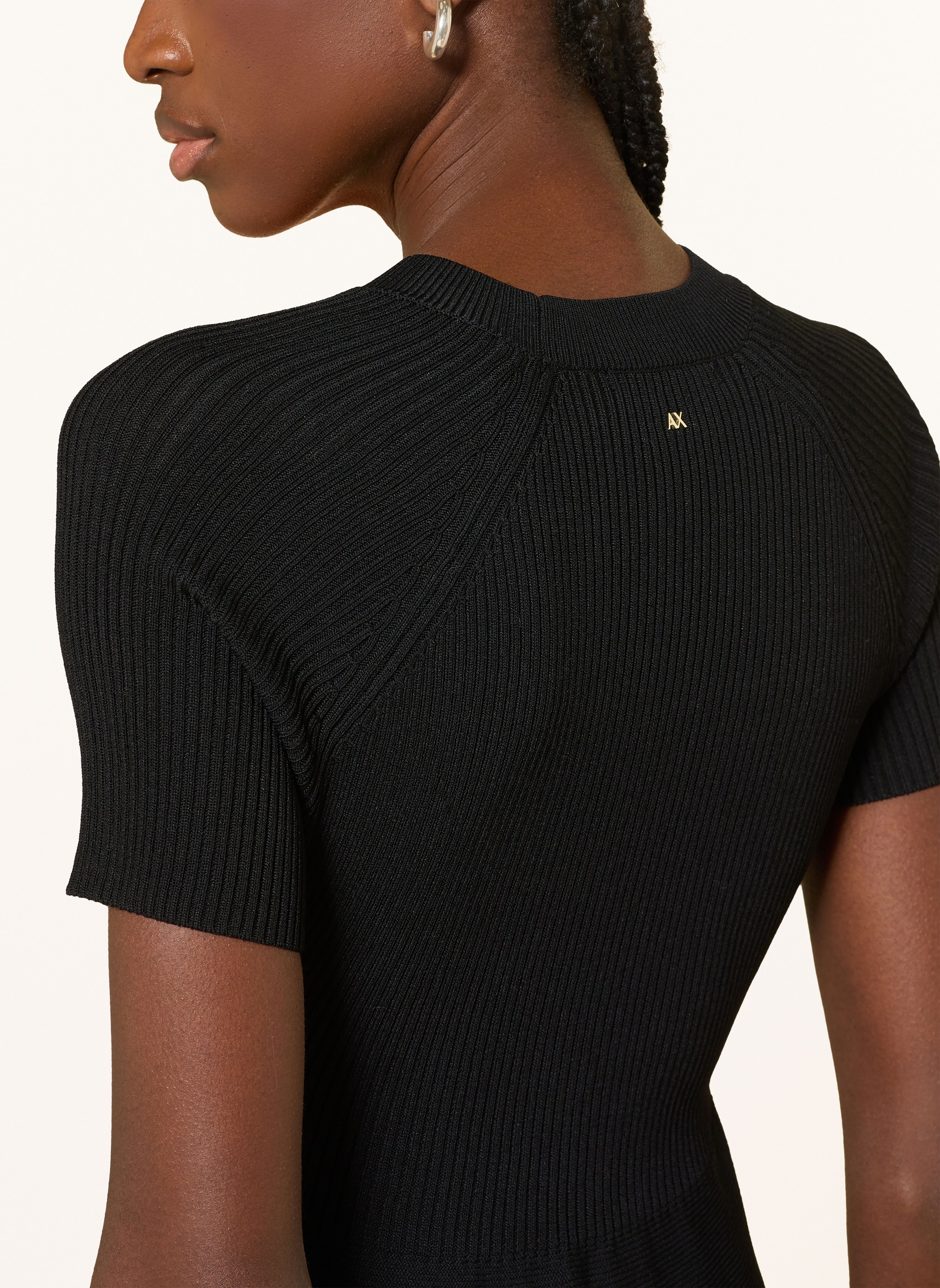 Thumbnail - Armani Exchange Strickkleid schwarz