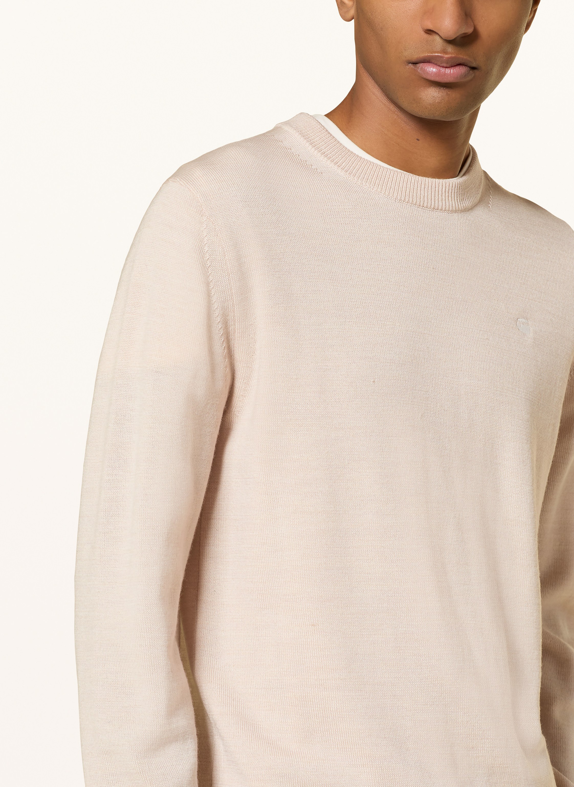 Thumbnail - G-Star Pullover Aus Merinowolle weiss