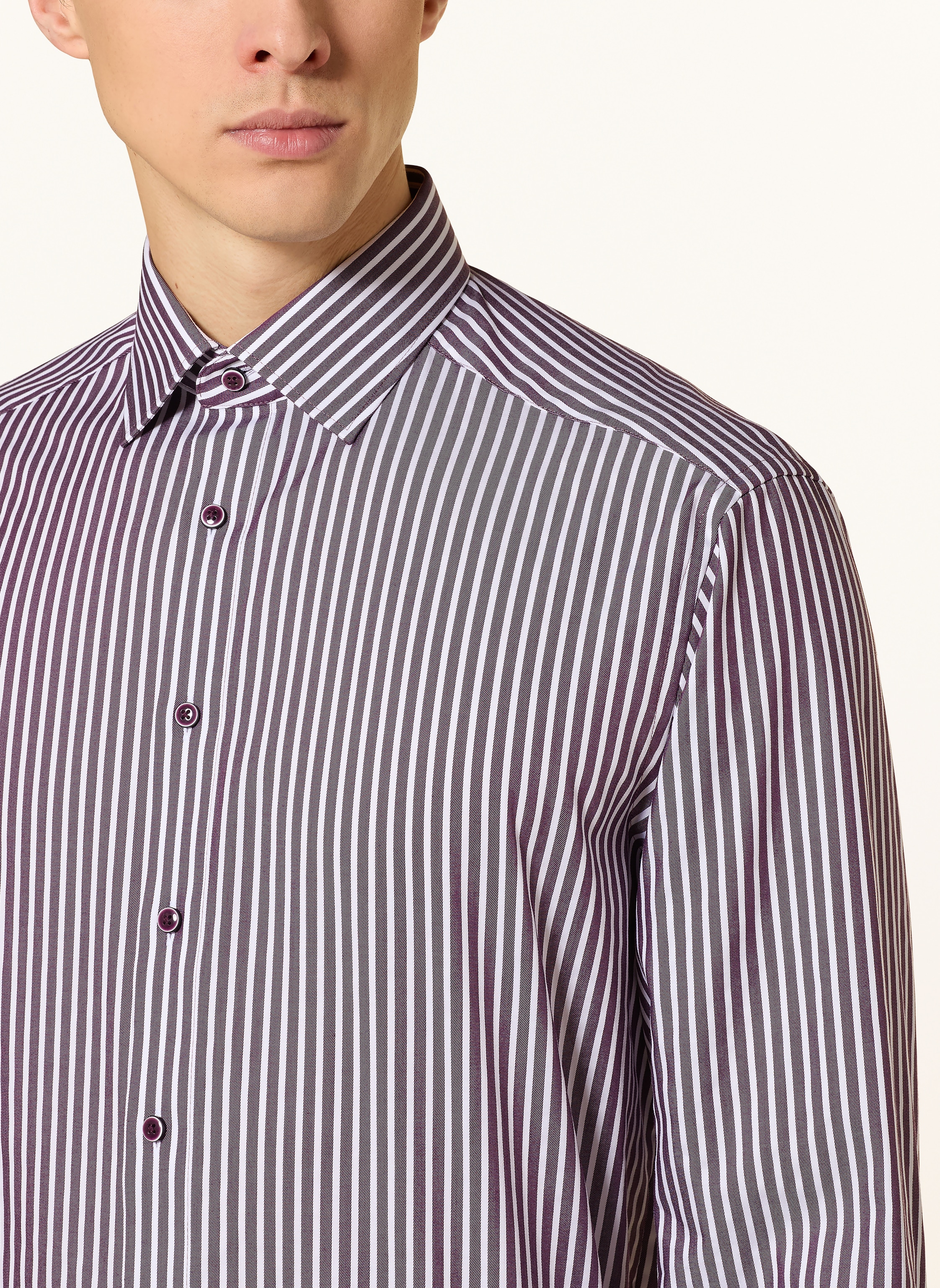 Thumbnail - Olymp Hemd Luxor Comfort Fit lila