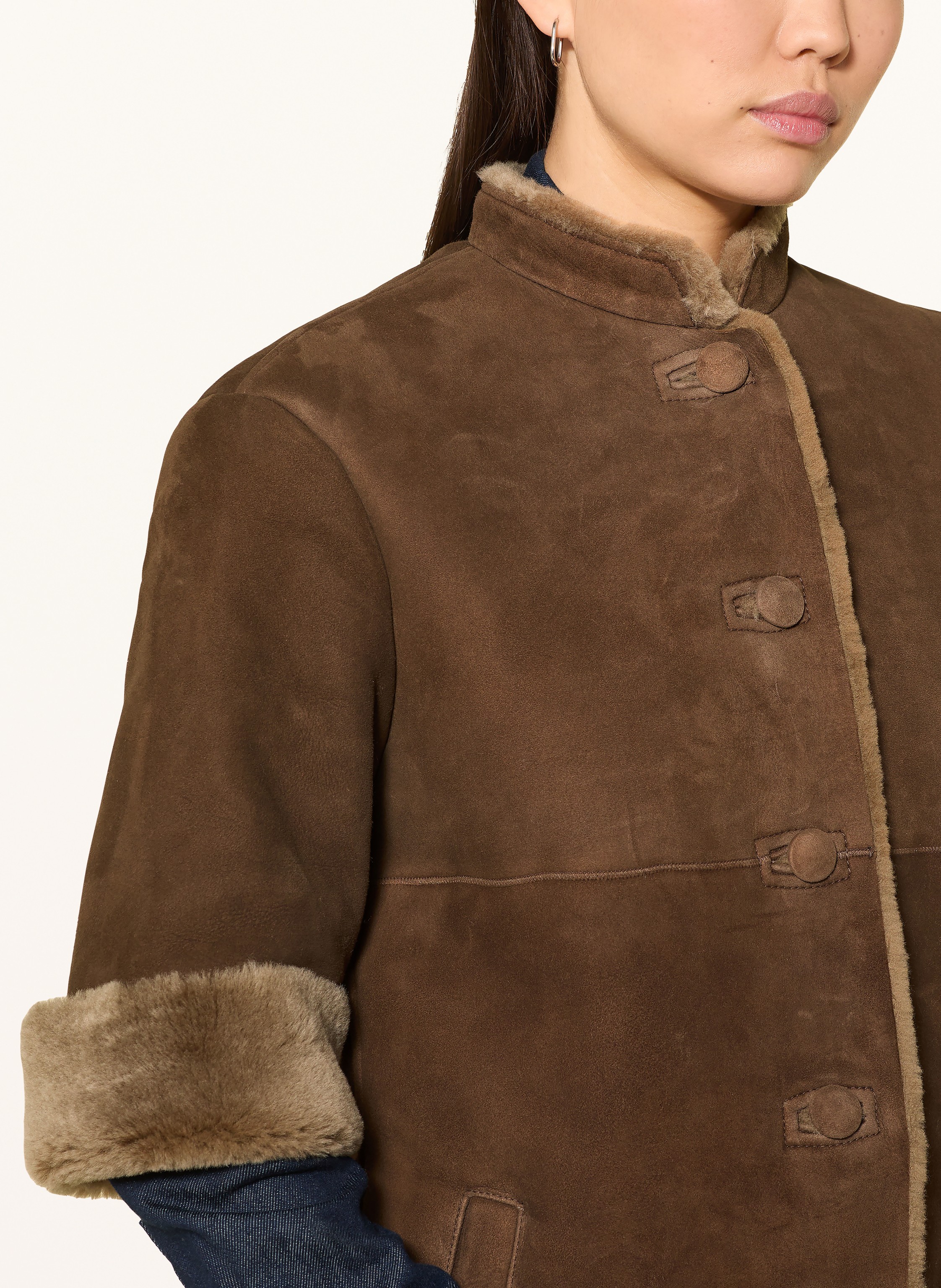 Thumbnail - Meindl Ledermantel Seymore Mit 3/4-Arm braun