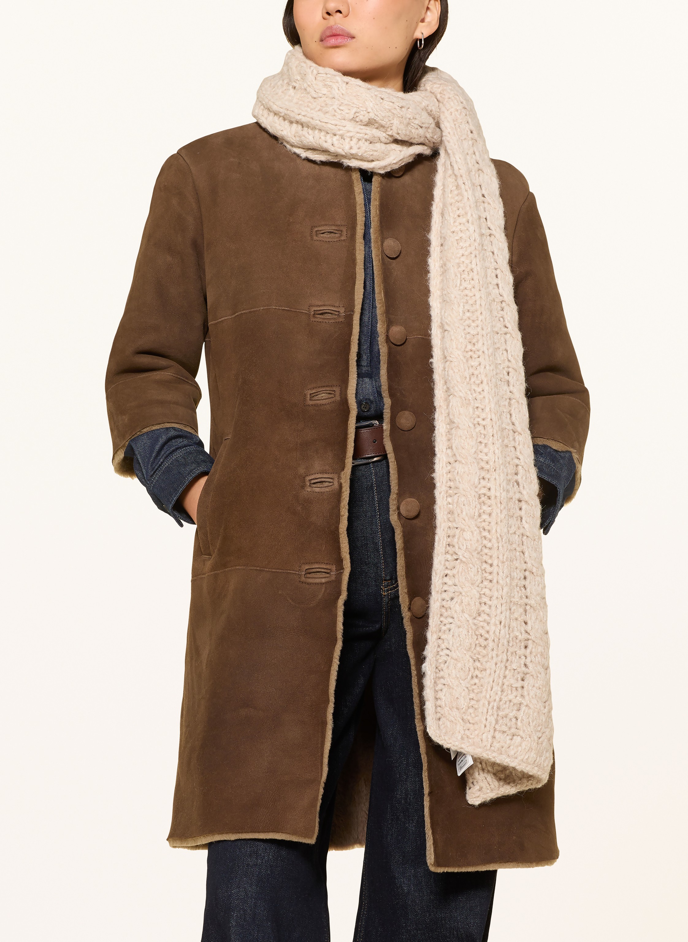 Thumbnail - Meindl Ledermantel Seymore Mit 3/4-Arm braun