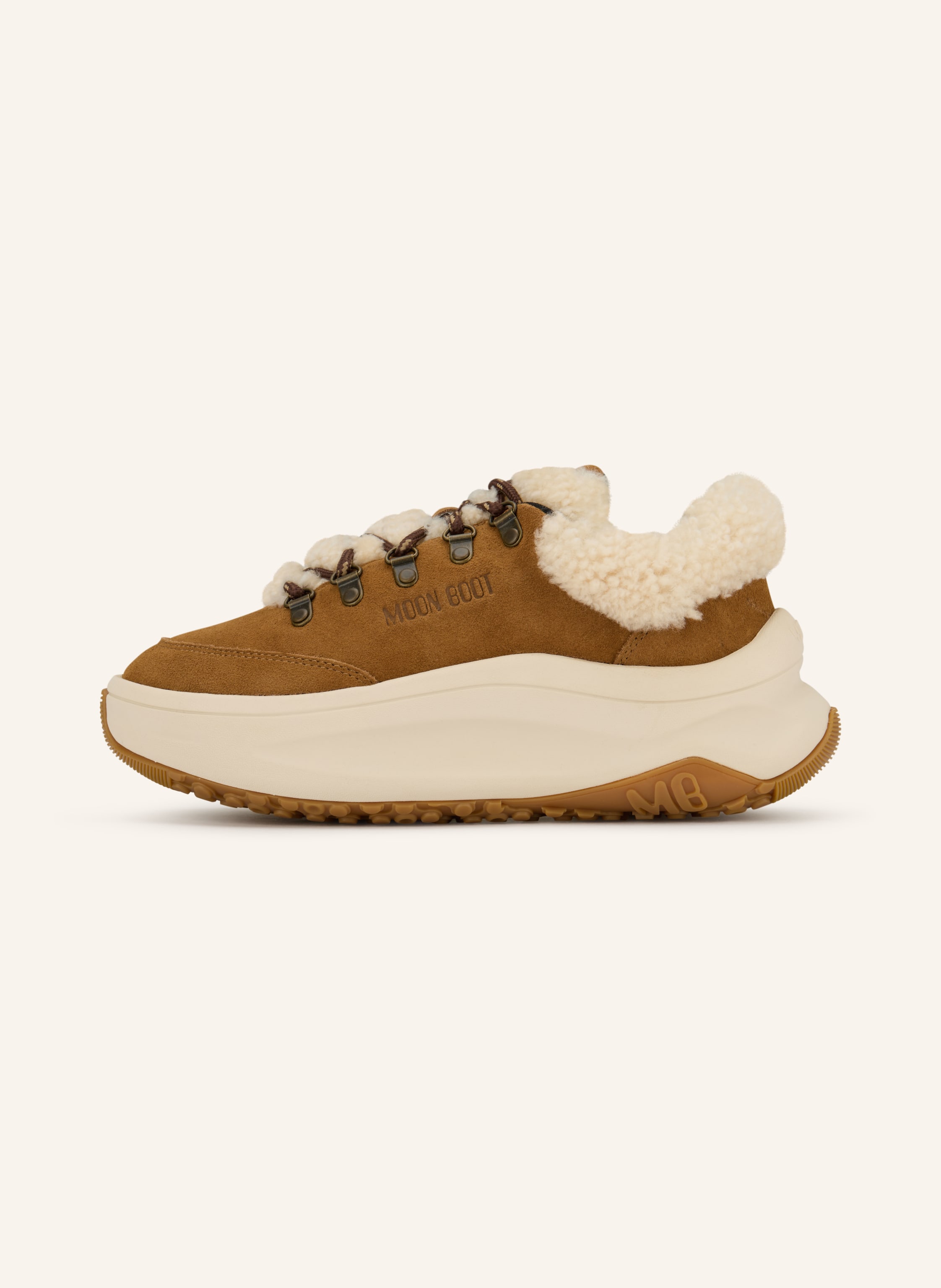 Thumbnail - Moon Boot Sneaker moon247 City Shearling braun