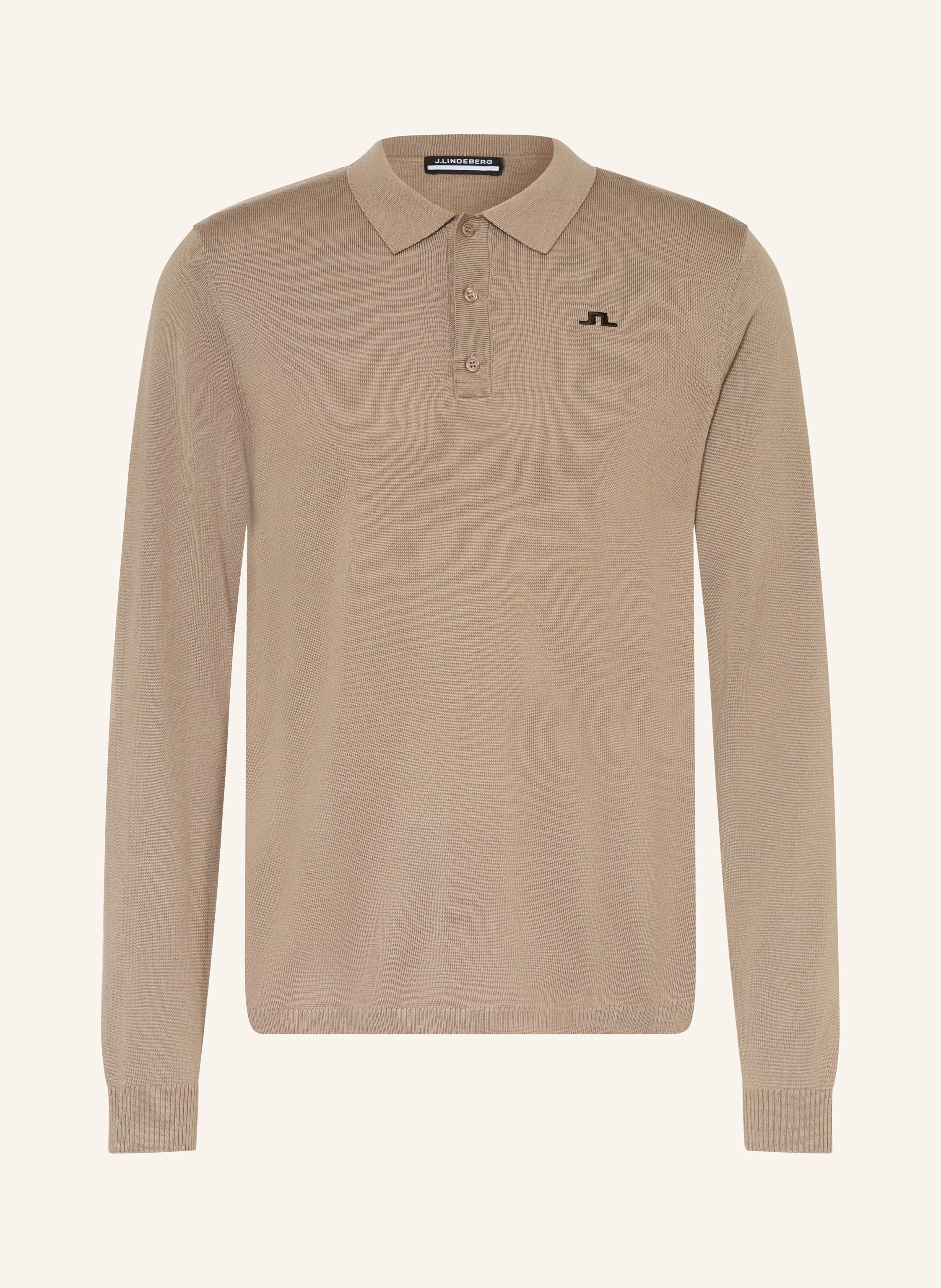 J.Lindeberg Strick-Poloshirt gruen