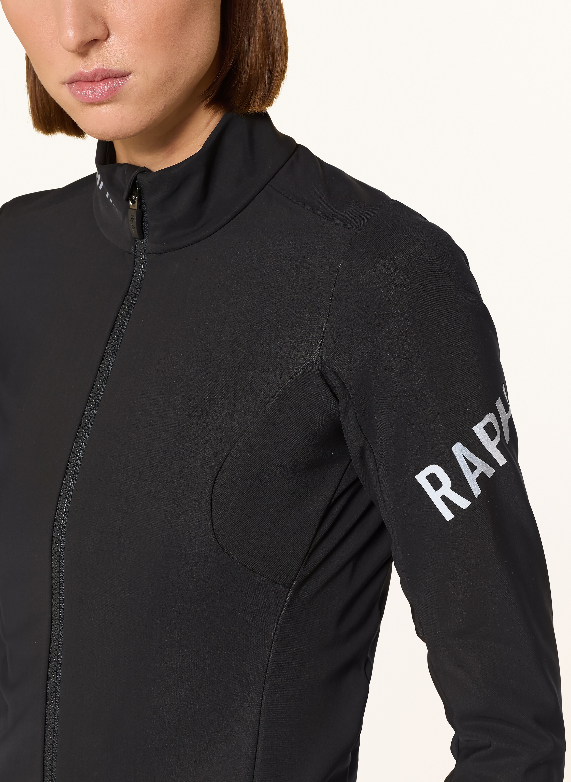 Thumbnail - Rapha Softshell-Radjacke Pro Team Shdow Winter schwarz