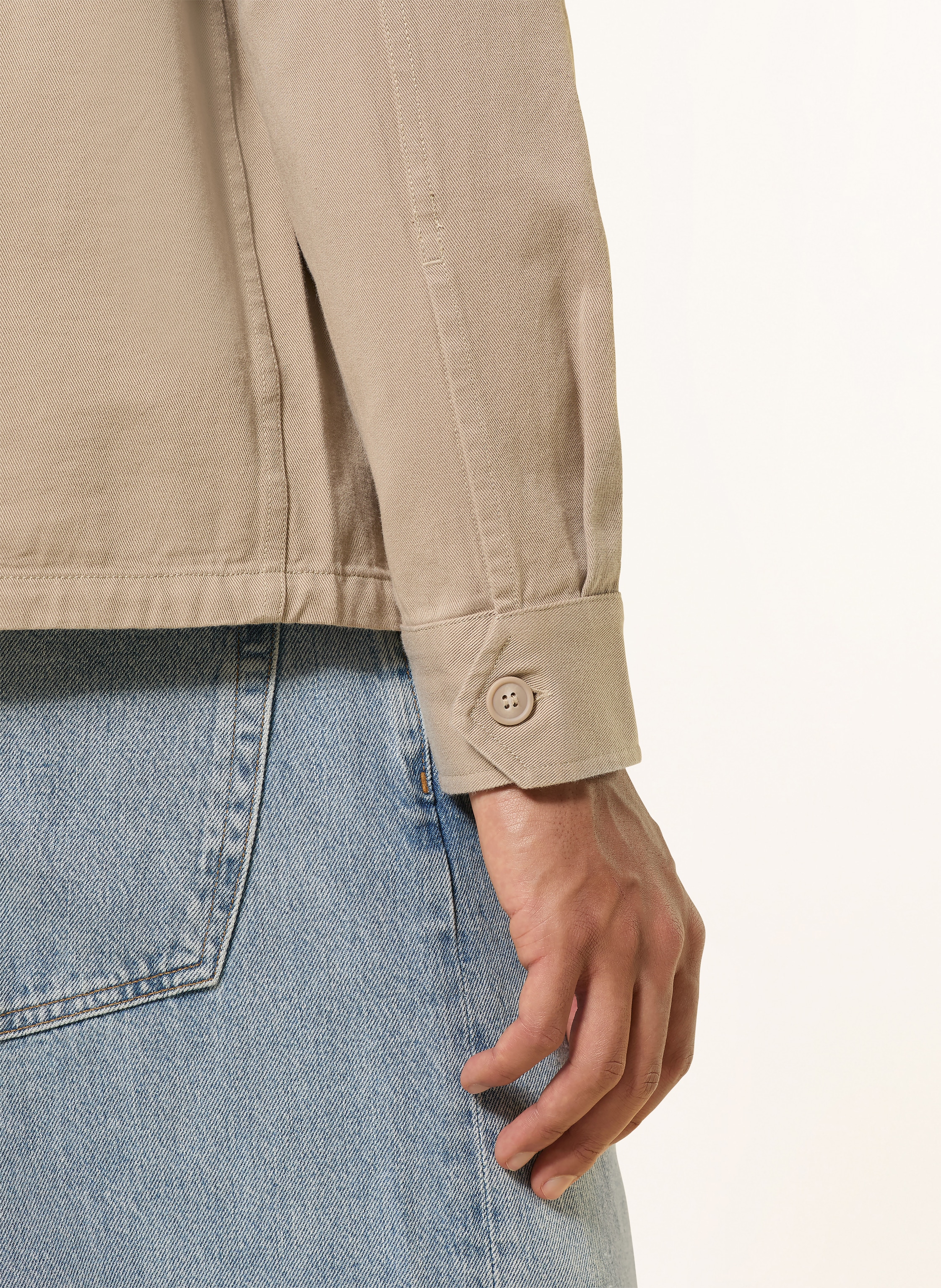 Thumbnail - Fred Perry Overjacket beige
