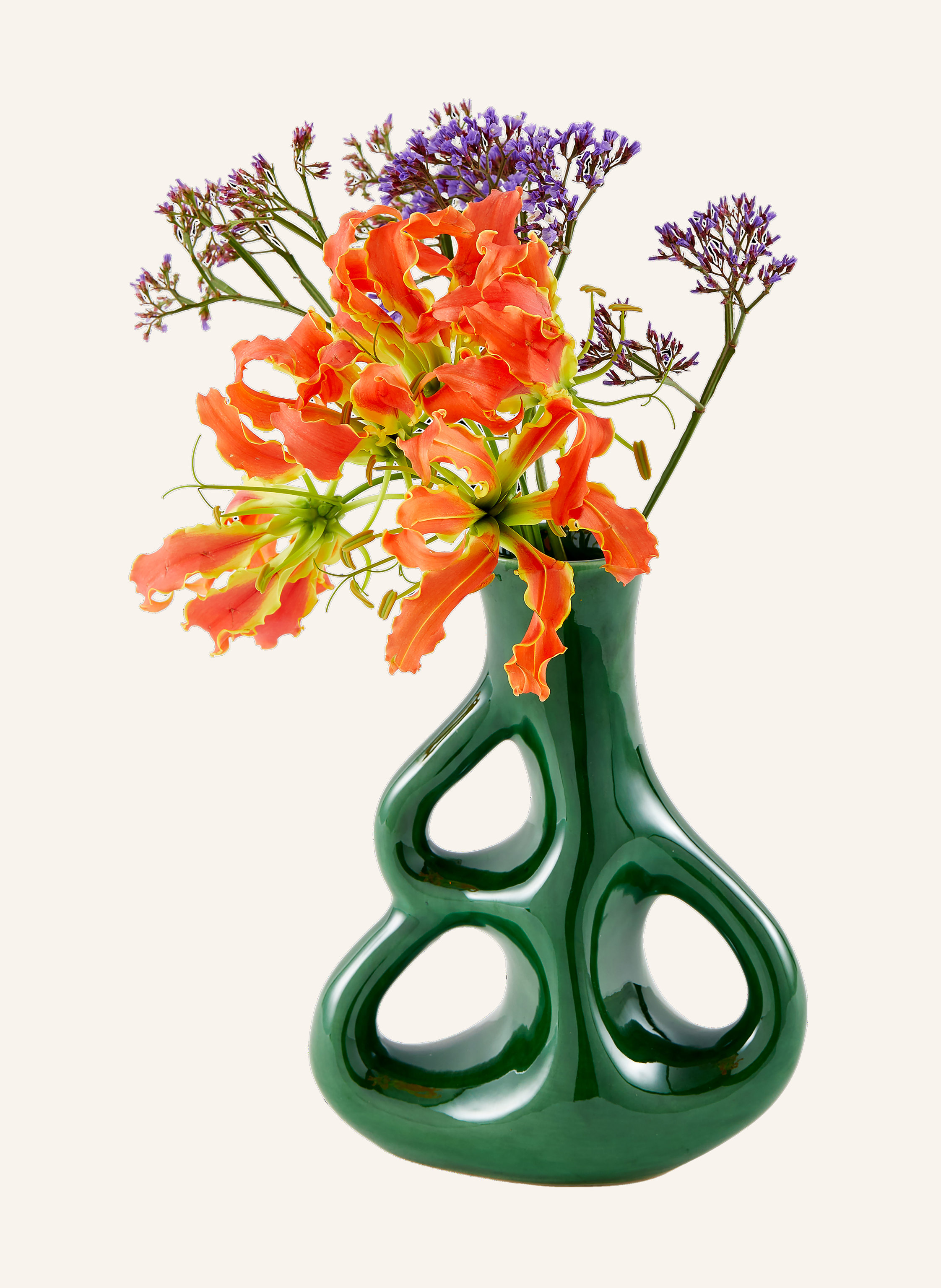 Thumbnail - Polspotten Vase Three Ears S gruen