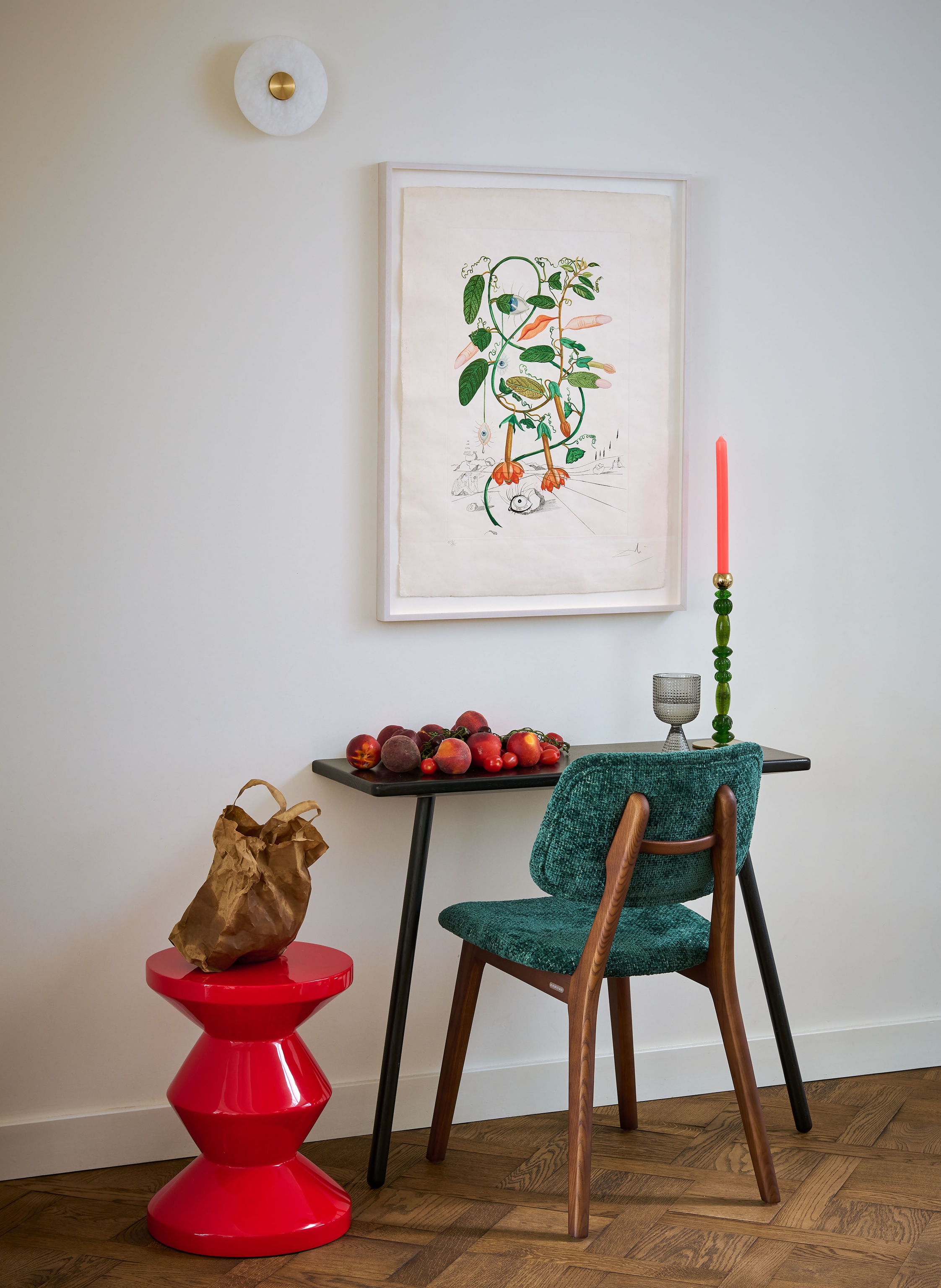 Thumbnail - Polspotten Kerzenhalter Beads S gruen