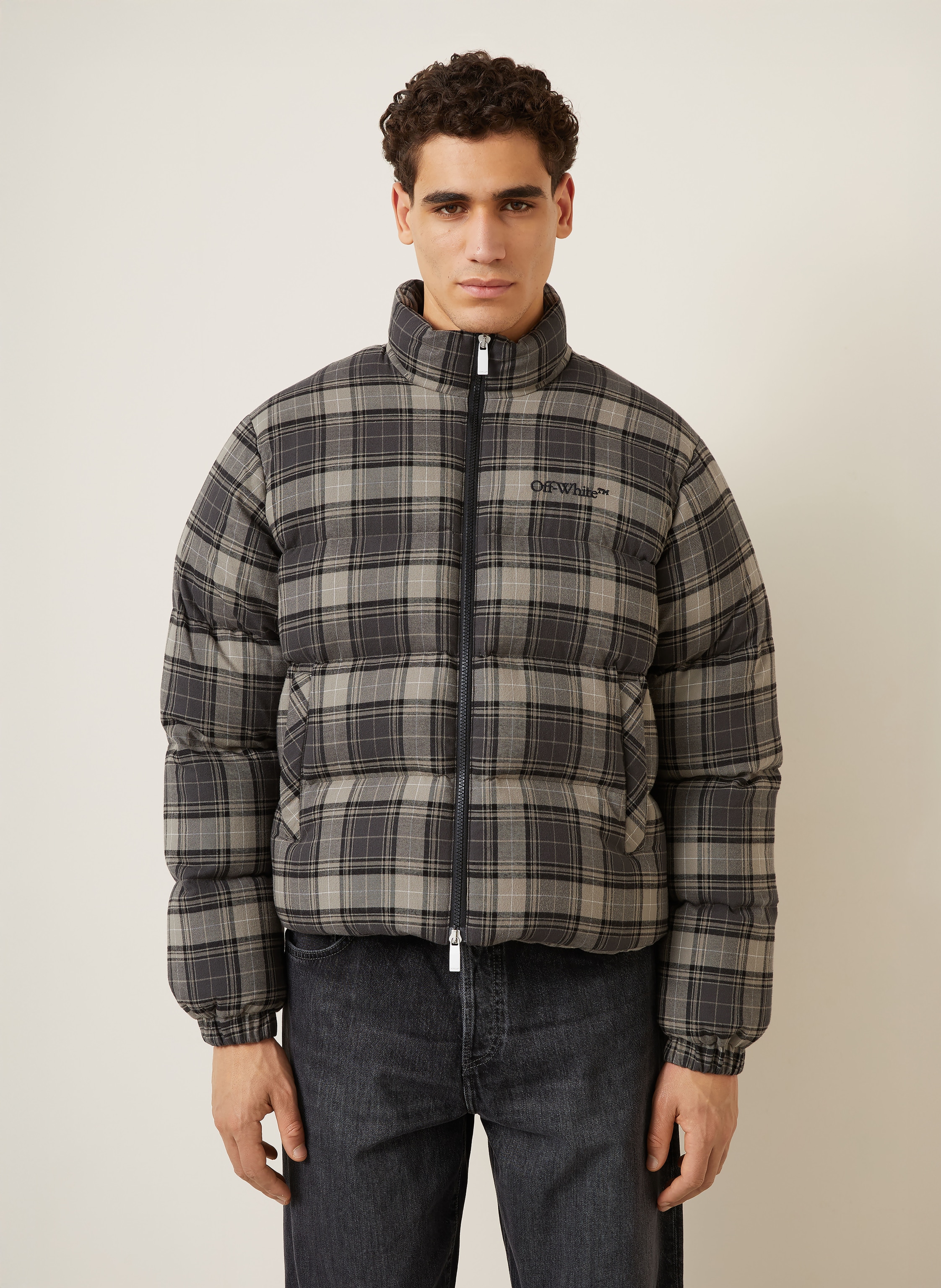 Thumbnail - Off-White Daunenjacke grau