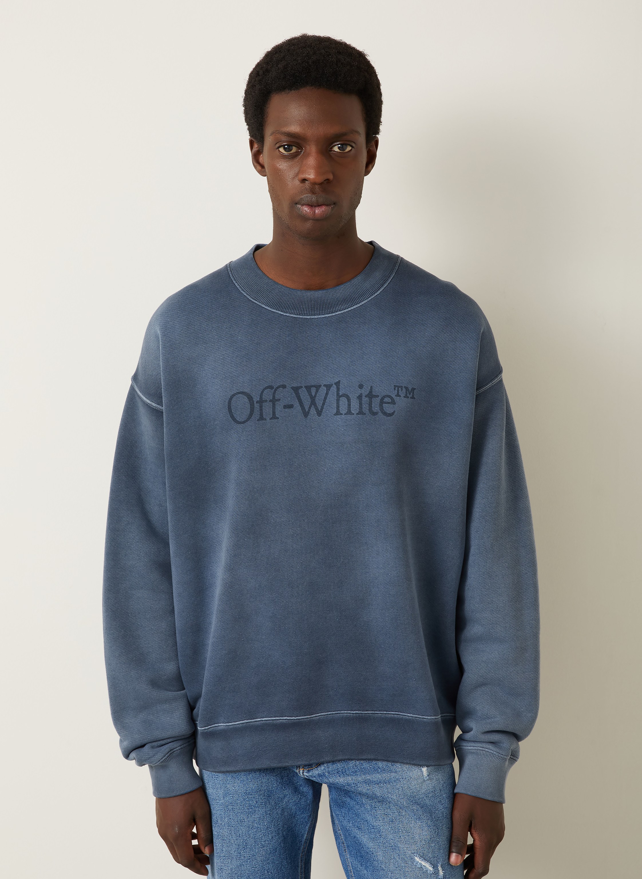 Thumbnail - Off-White Sweatshirt blau