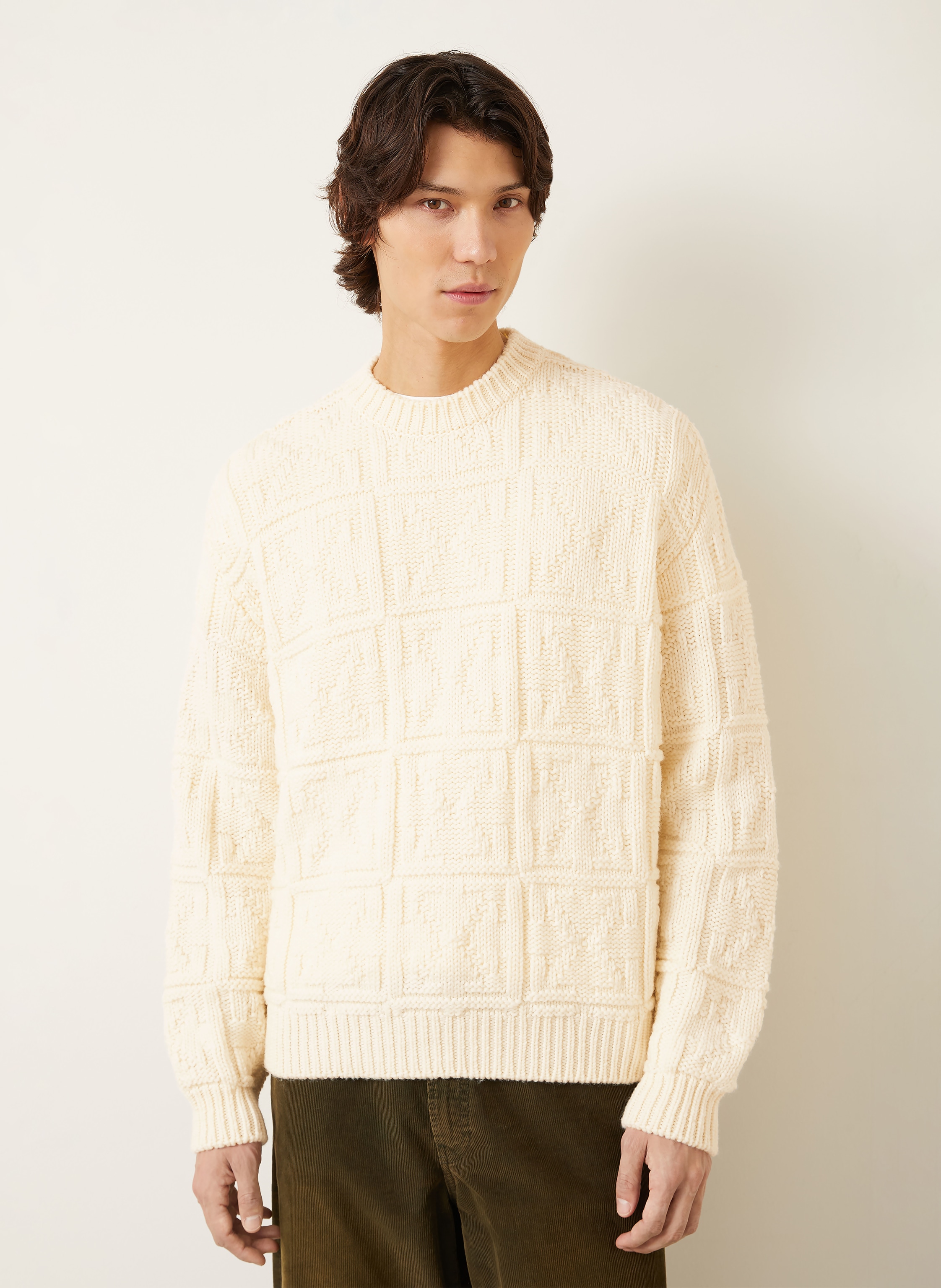 Thumbnail - Off-White Pullover weiss