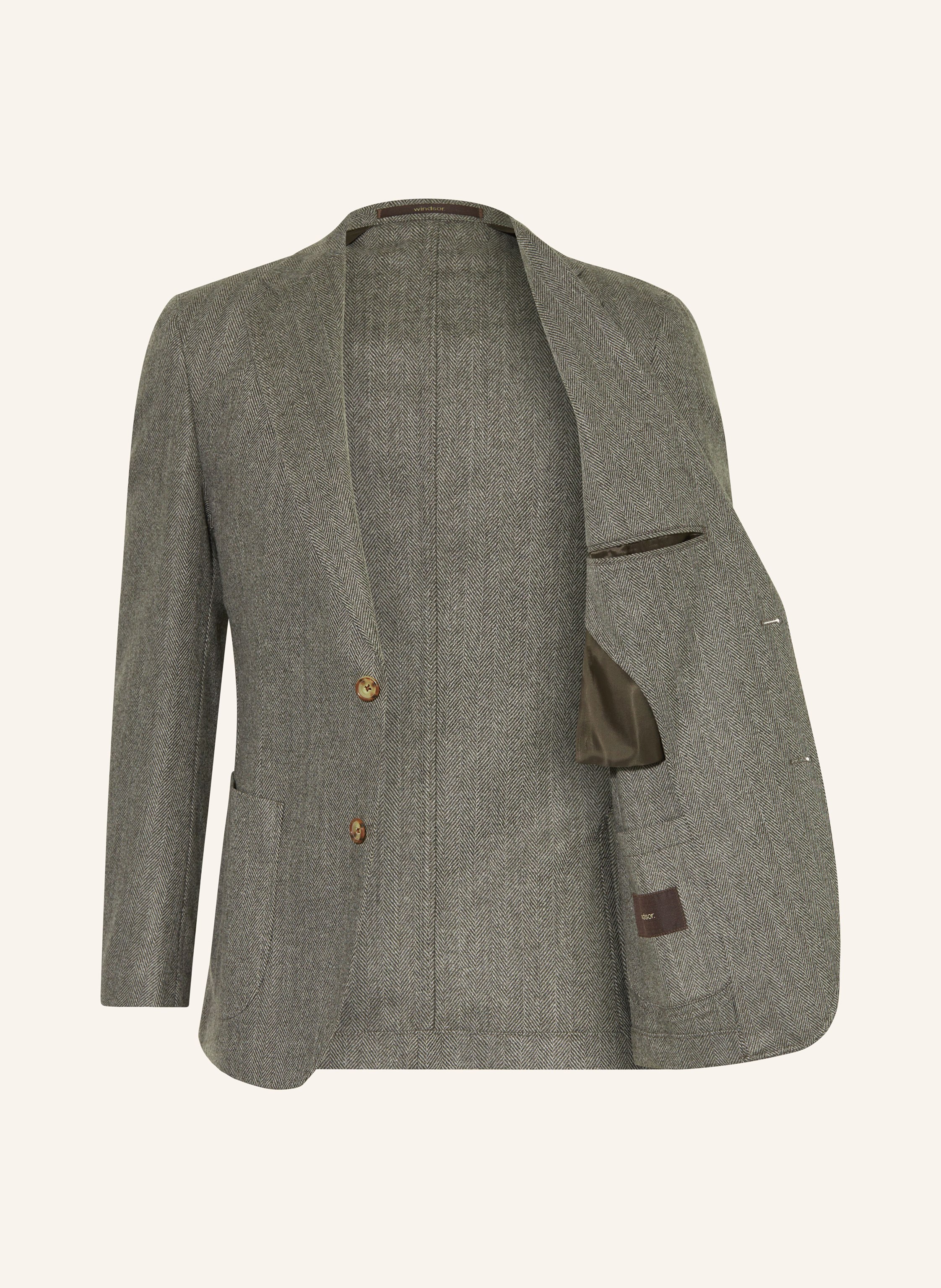 Thumbnail - Windsor. Sakko Giro Slim Fit gruen