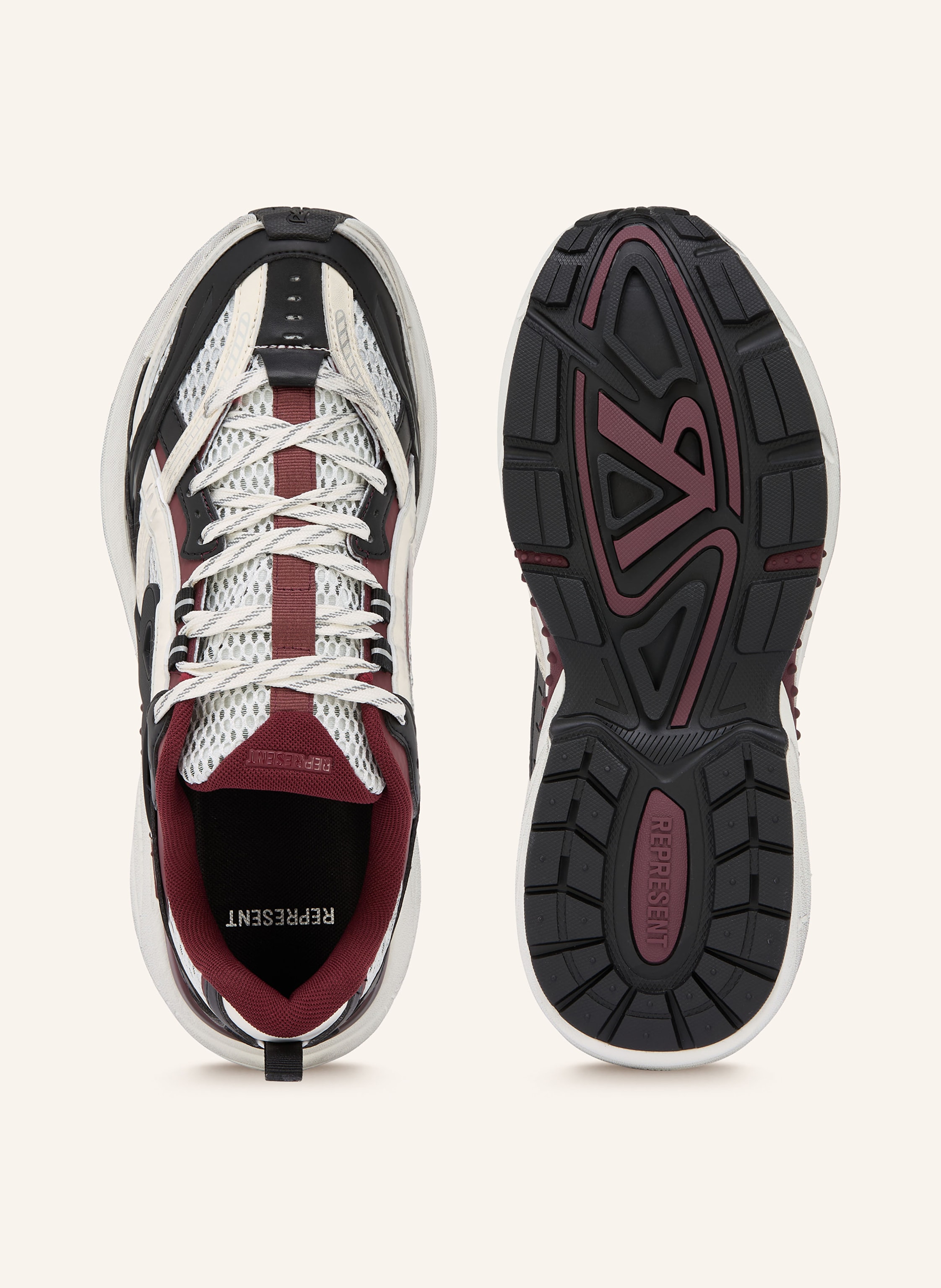 Thumbnail - Represent Sneaker Storm Runner braun