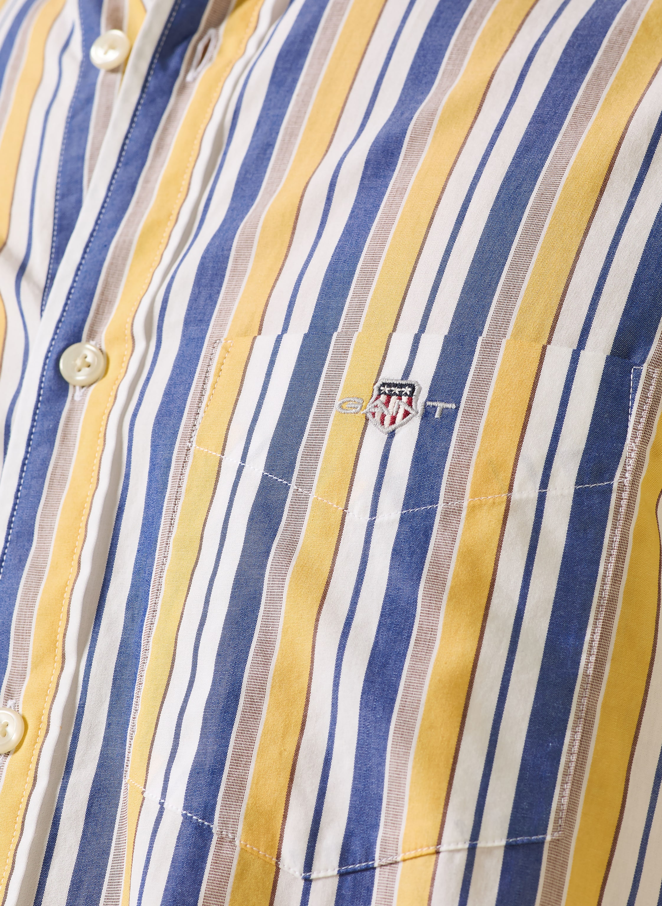 Thumbnail - Gant Hemd Regular Fit gelb