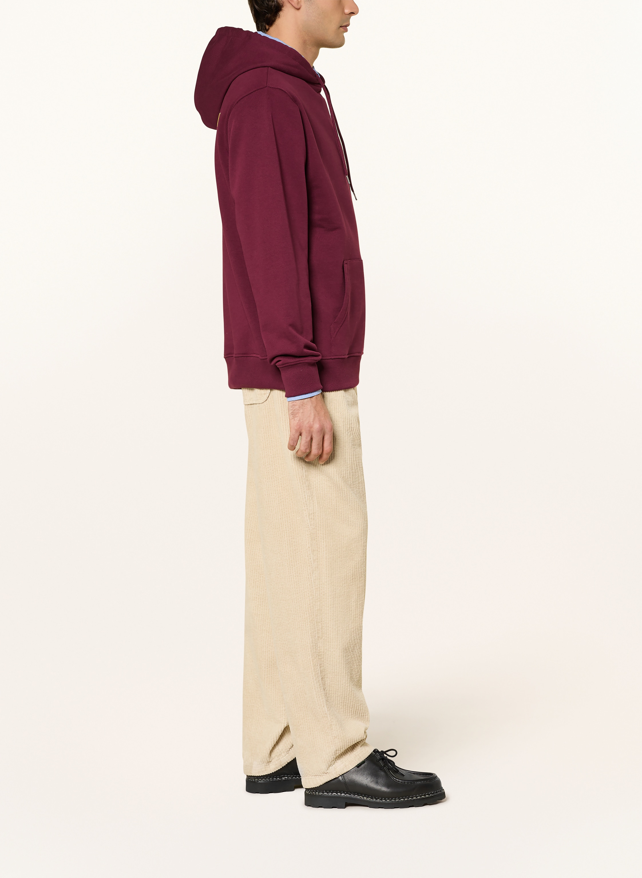 Thumbnail - Drôle De Monsieur Hoodie Le Hoodie Slogan rot