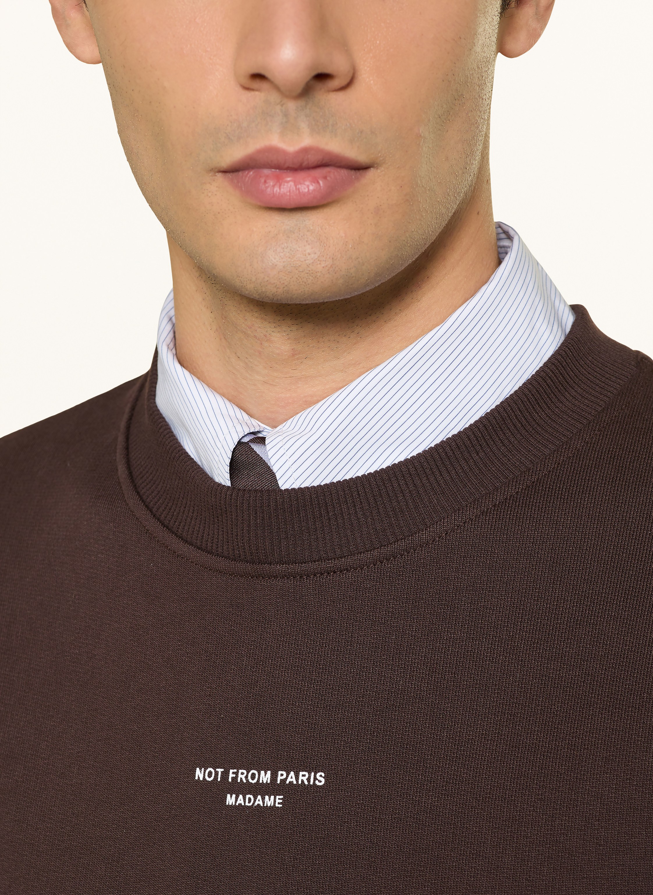 Thumbnail - Drôle De Monsieur Sweatshirt braun