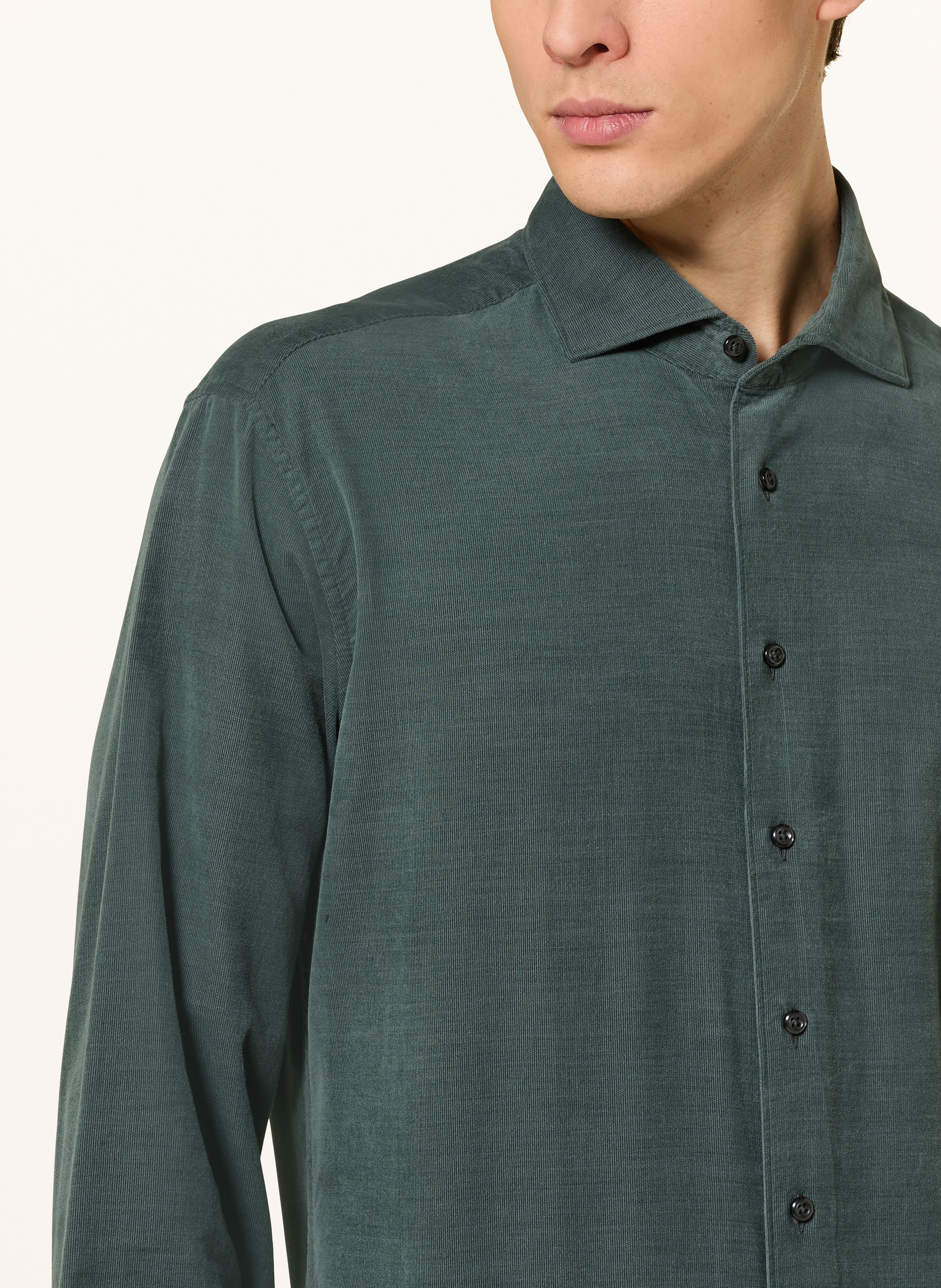 Thumbnail - 1863 By Eterna Hemd Regular Fit gruen