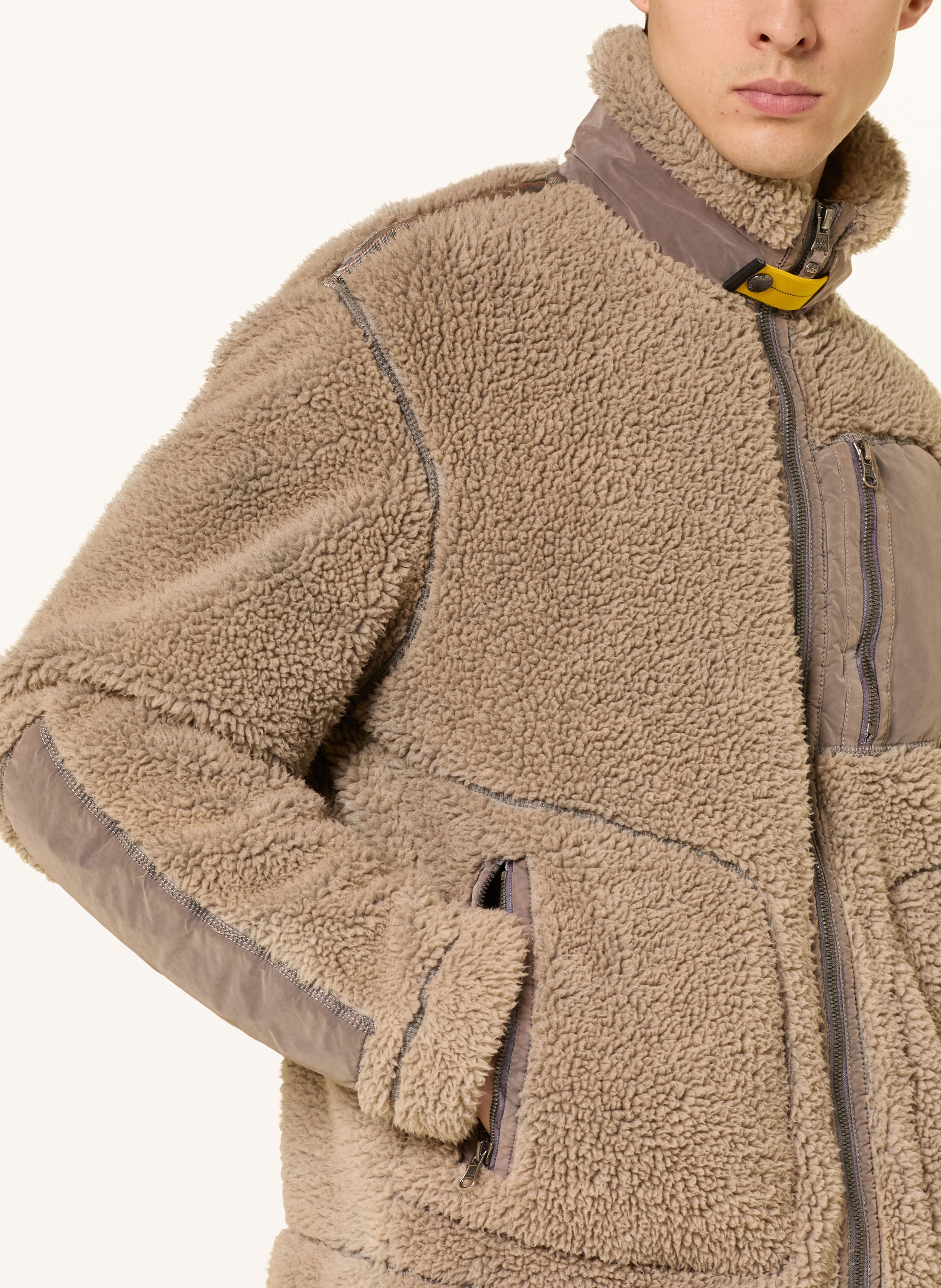 Thumbnail - Parajumpers Fleecejacke Kimball beige