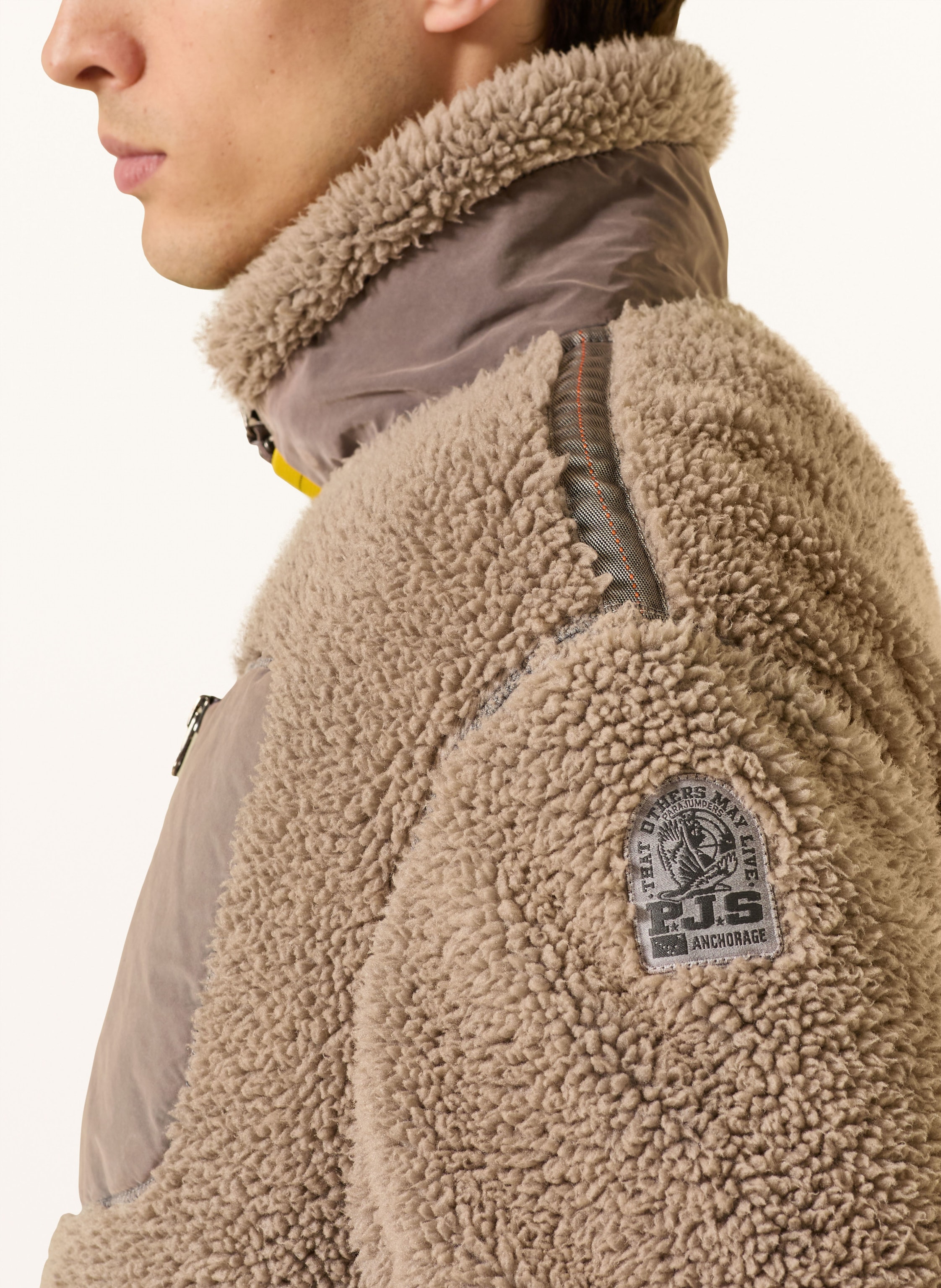 Thumbnail - Parajumpers Fleecejacke Kimball beige