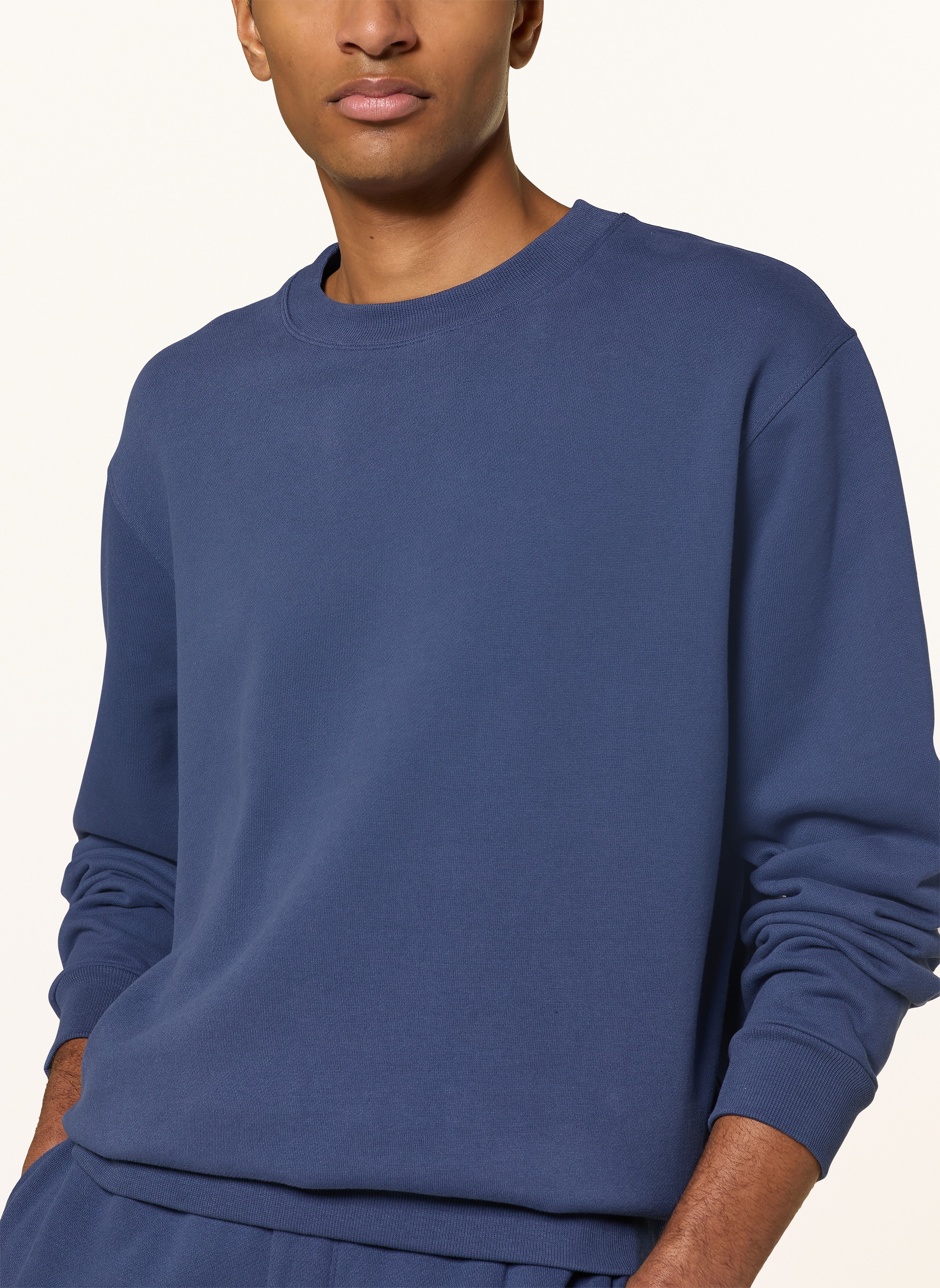 Thumbnail - Lululemon Sweatshirt Steady State blau
