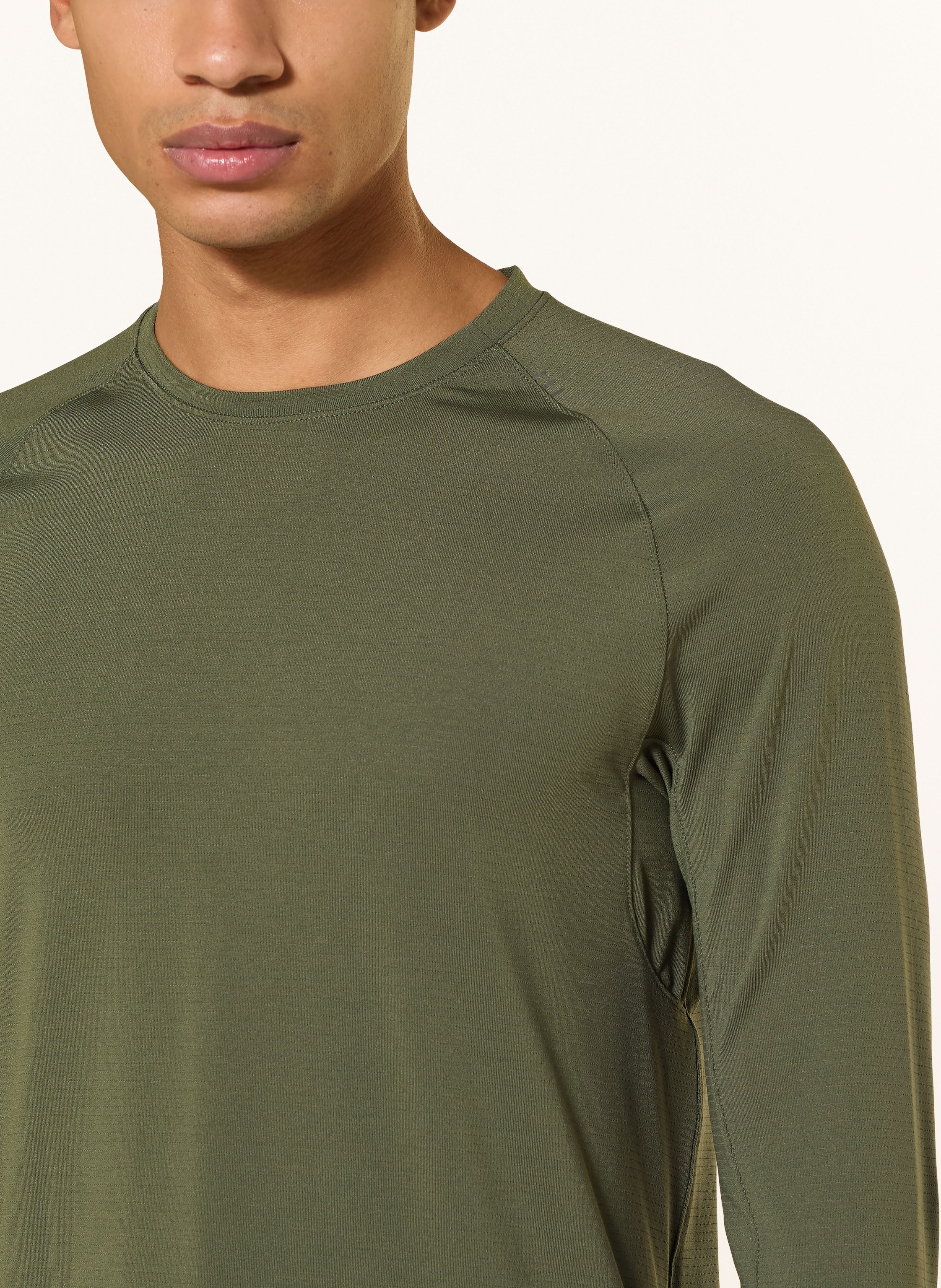 Thumbnail - Lululemon Longsleeve License To Train gruen