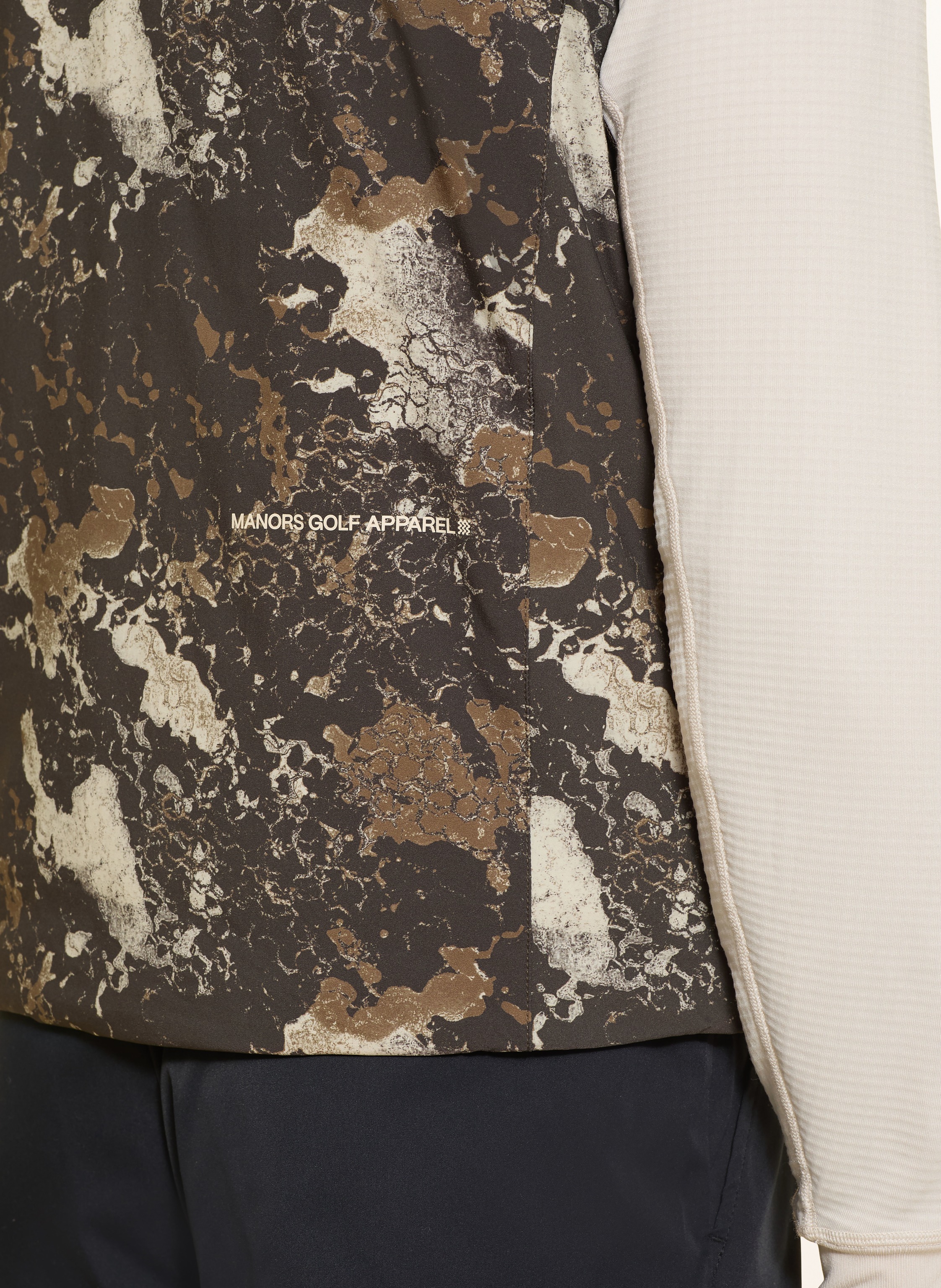 Thumbnail - Manors Funktionsweste Woodland Course braun