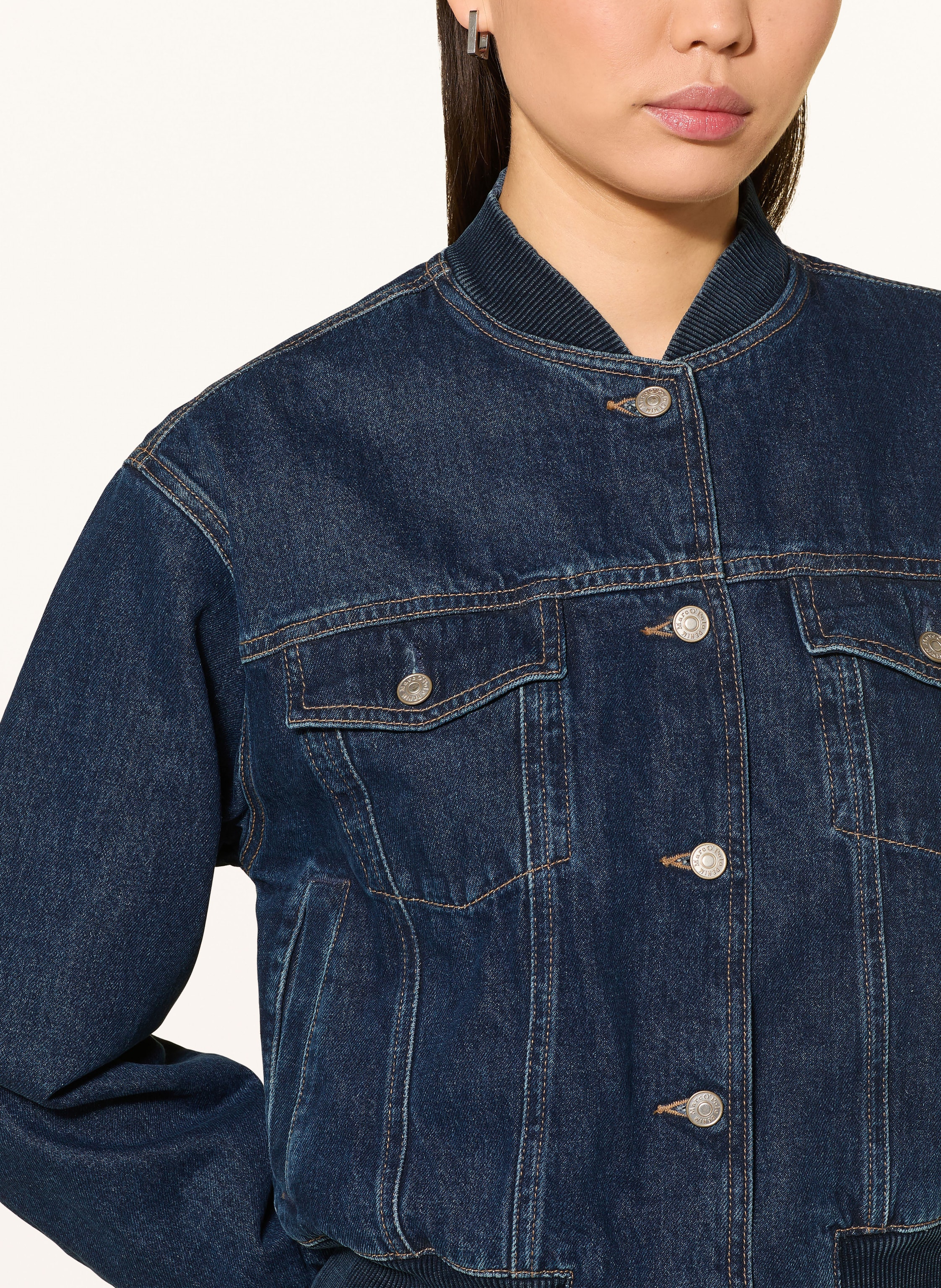 Thumbnail - Marc O'polo Denim Jeansblouson blau