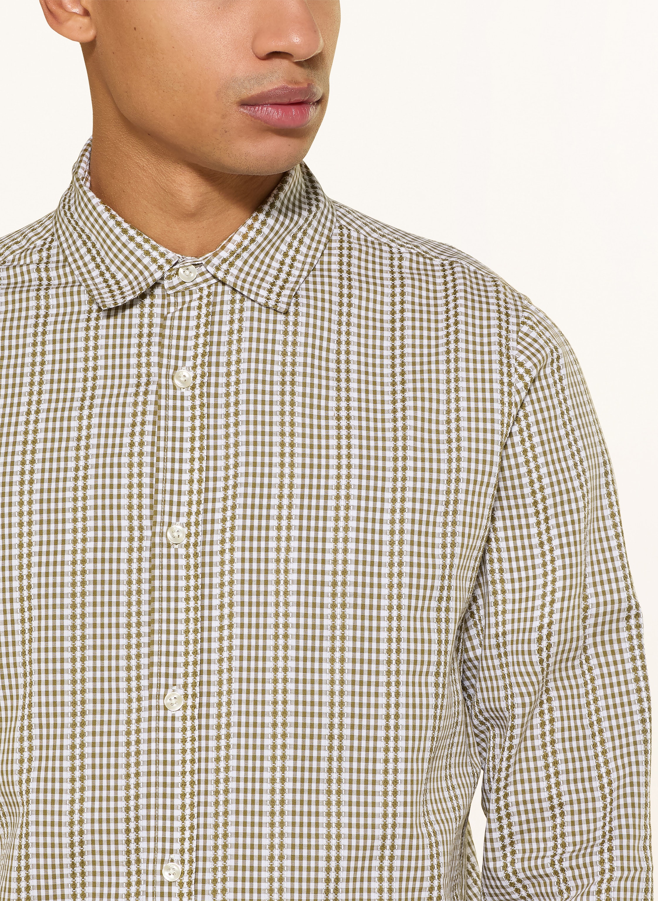 Thumbnail - Scotch & Soda Hemd Comfort Fit gruen