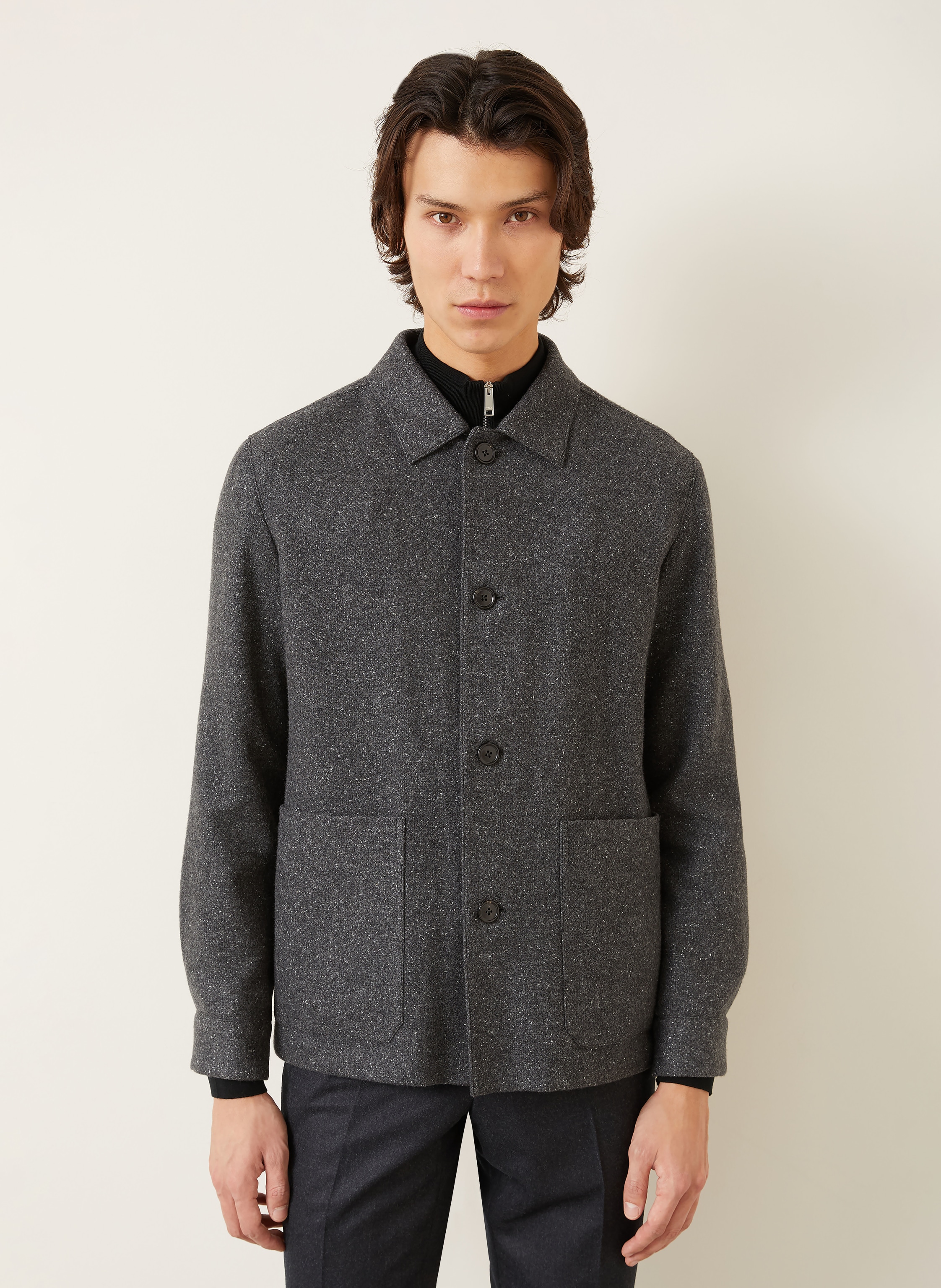 Thumbnail - Zegna Overjacket grau