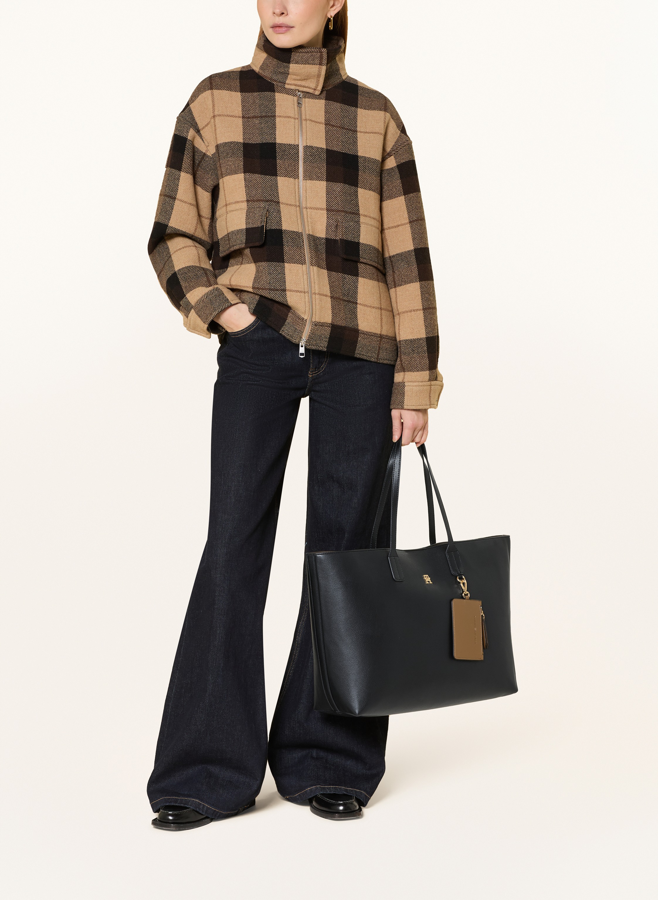 Thumbnail - Tommy Hilfiger Shopper Mit Pouch schwarz