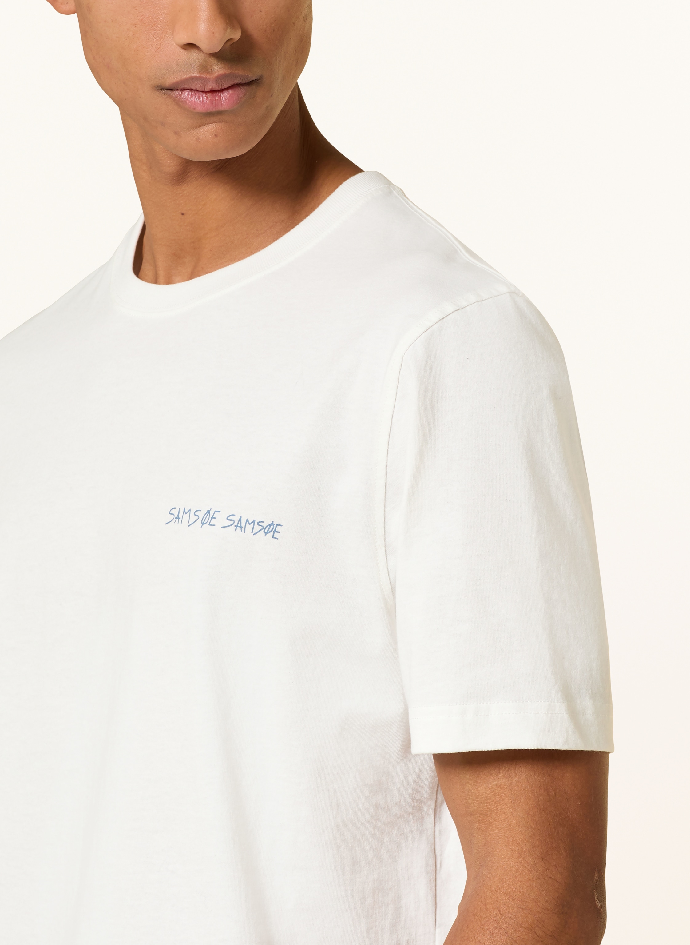 Thumbnail - Samsøe  Samsøe T-Shirt Safeast weiss