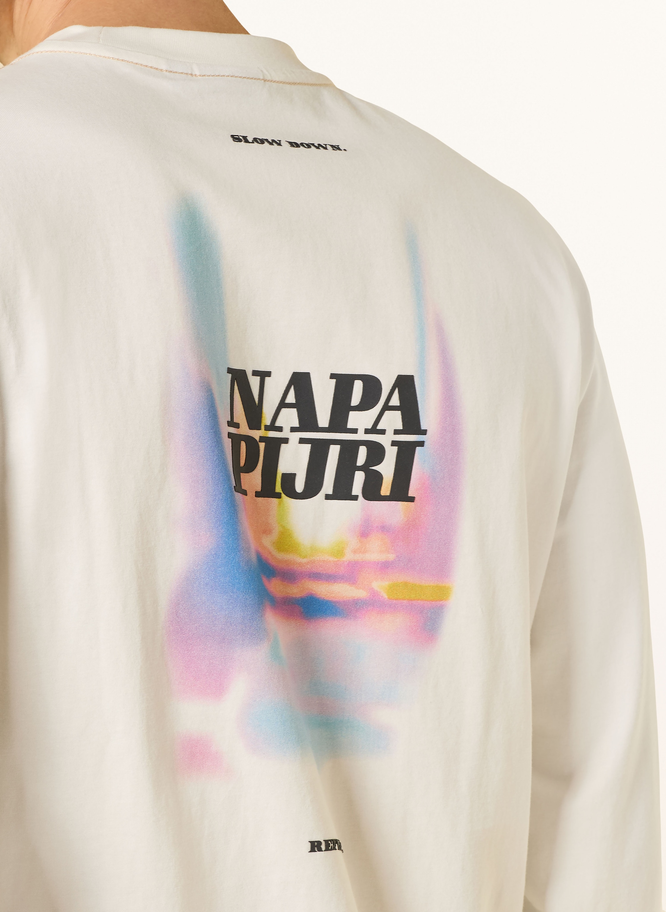 Thumbnail - Napapijri Longsleeve Lodestar weiss
