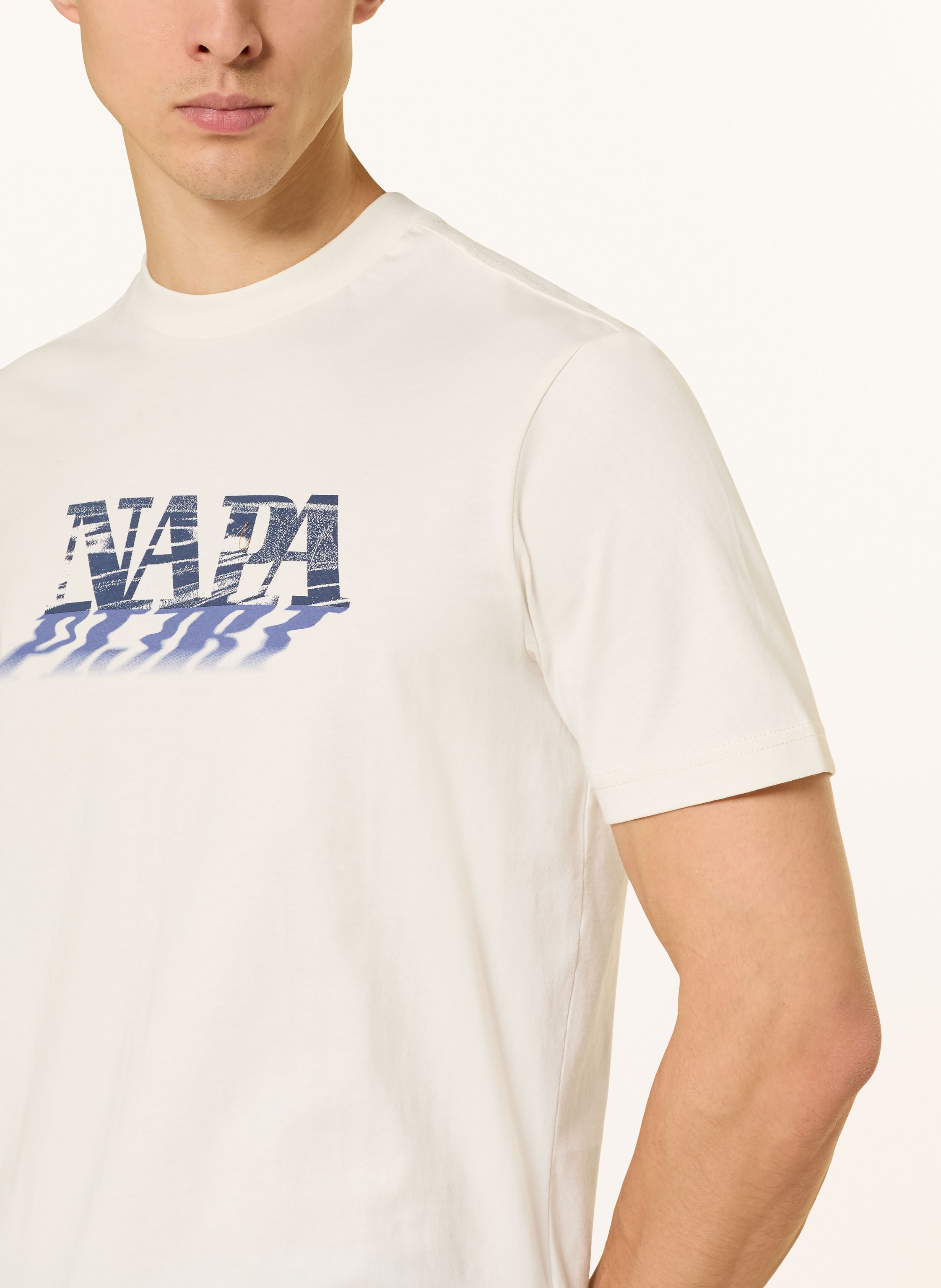Thumbnail - Napapijri T-Shirt Lodestar weiss