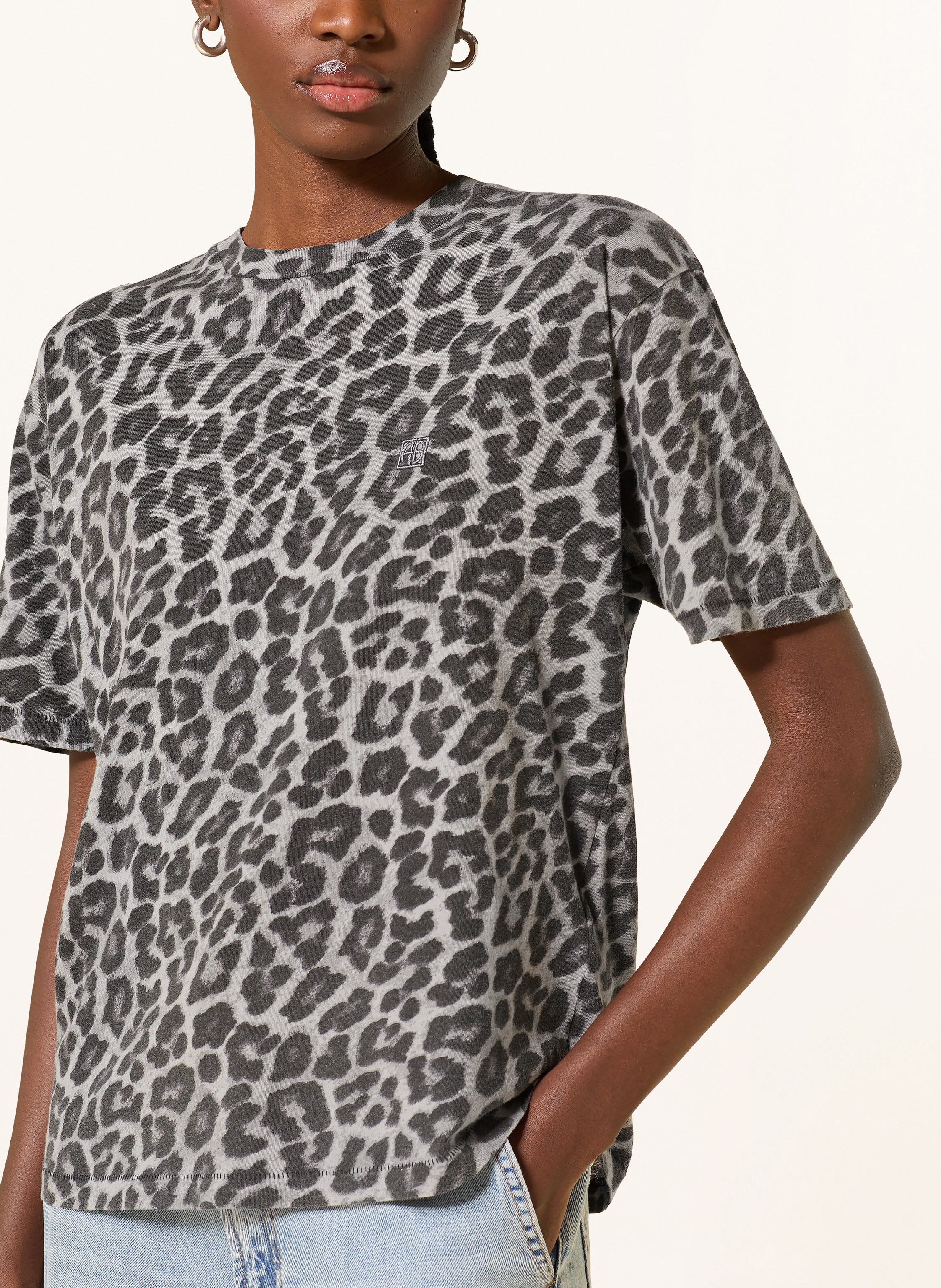 Thumbnail - Anine Bing T-Shirt Cohen grau