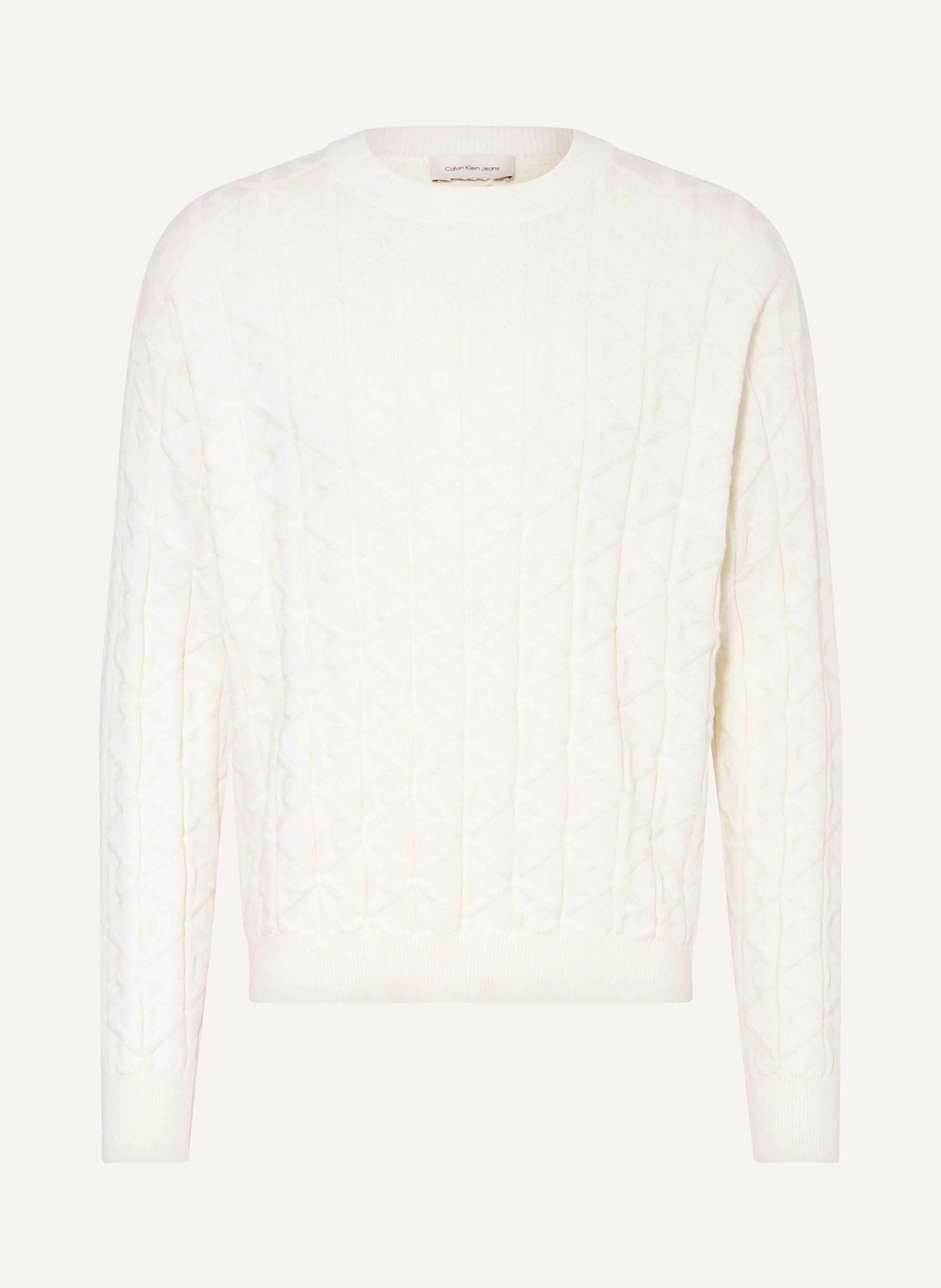 Calvin Klein Jeans Pullover beige