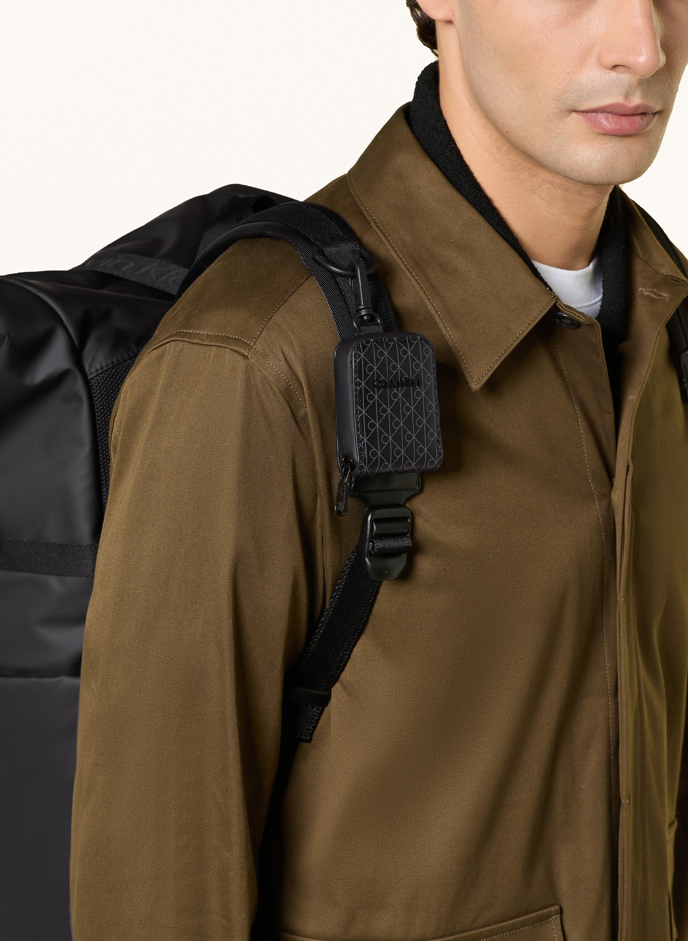 Thumbnail - Calvin Klein Rucksack Puffer Utility Roll Top Mit Laptopfach schwarz