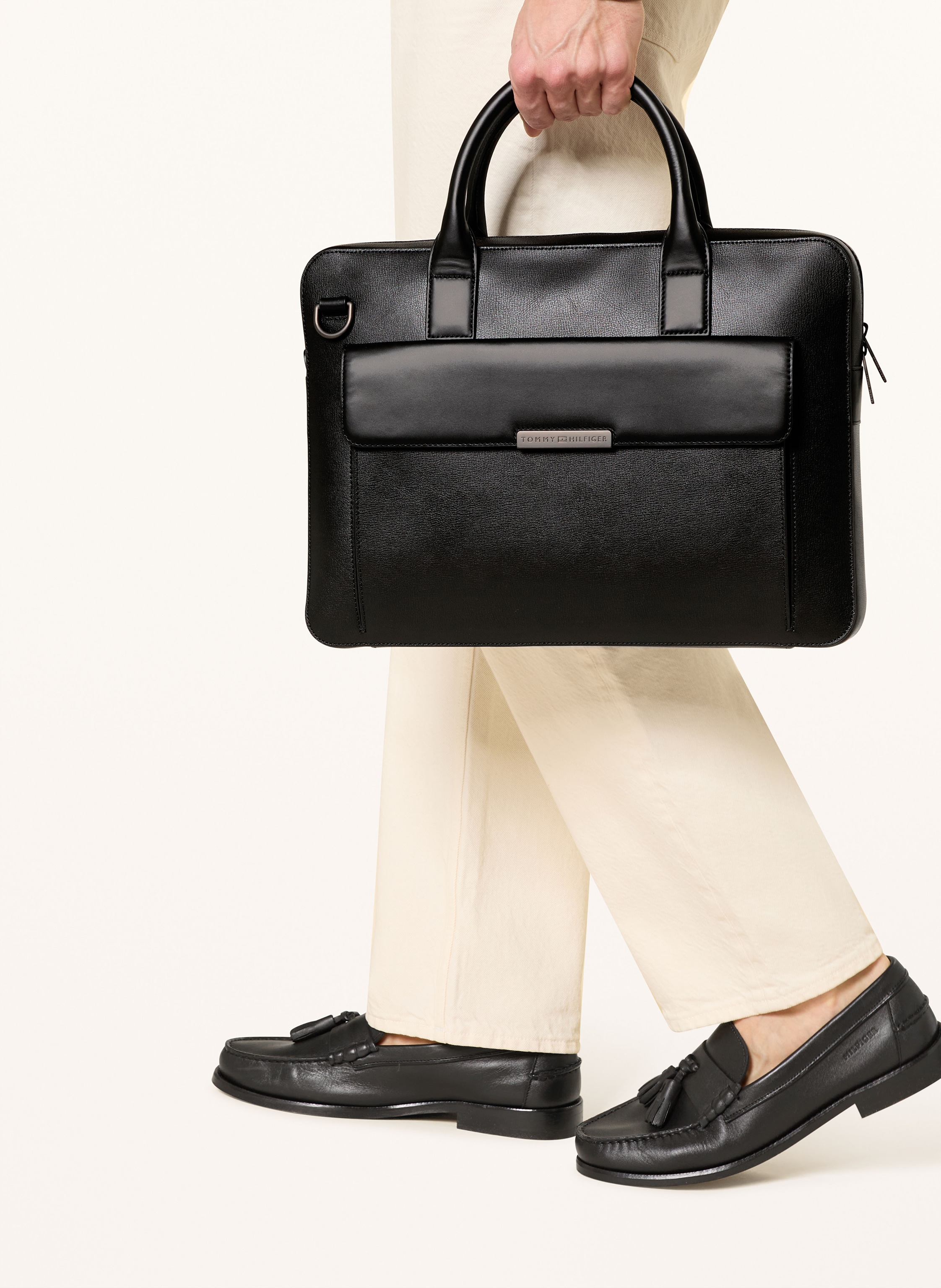 Thumbnail - Tommy Hilfiger Laptop-Tasche schwarz