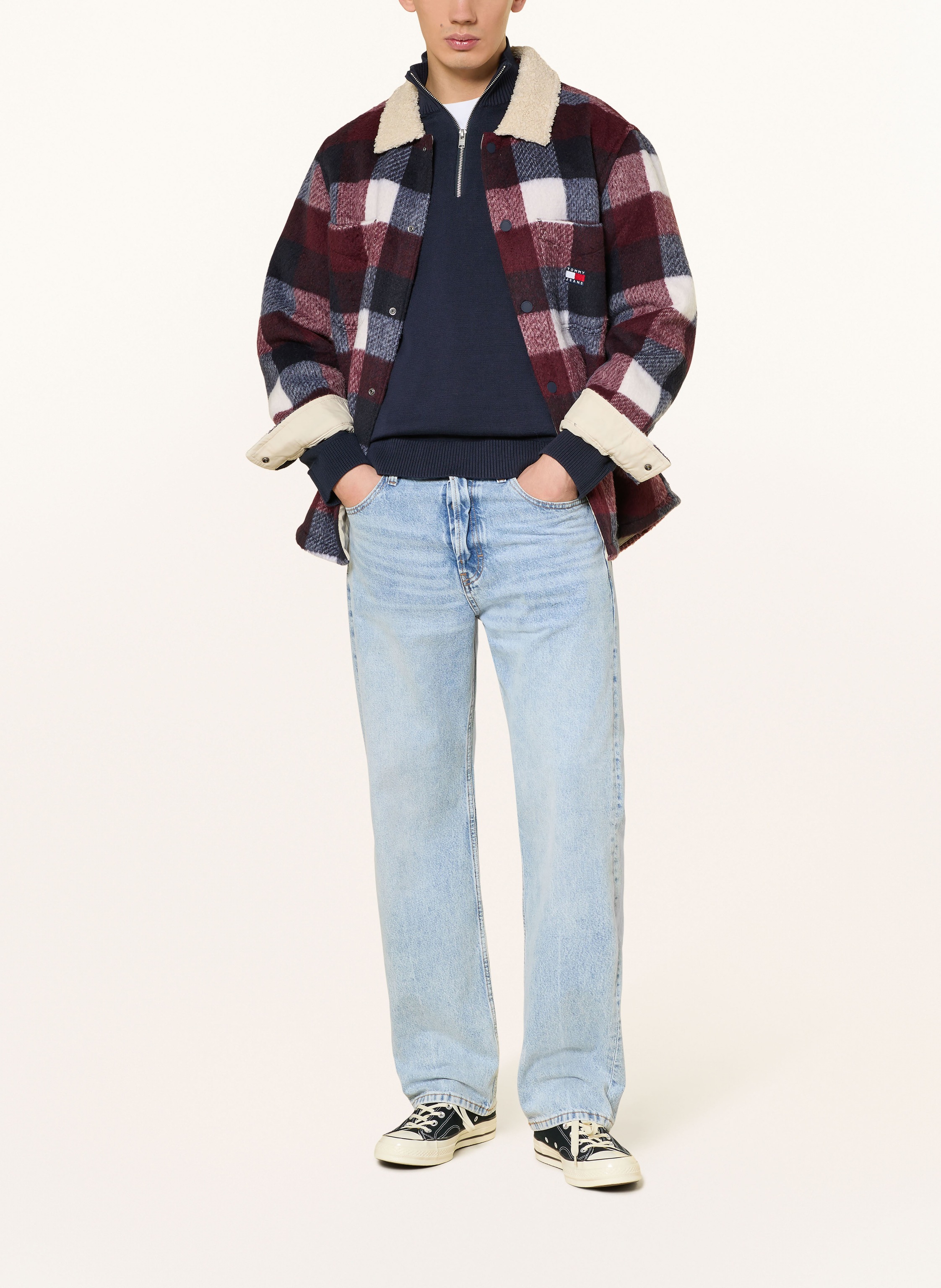 Thumbnail - Tommy Jeans Troyer blau