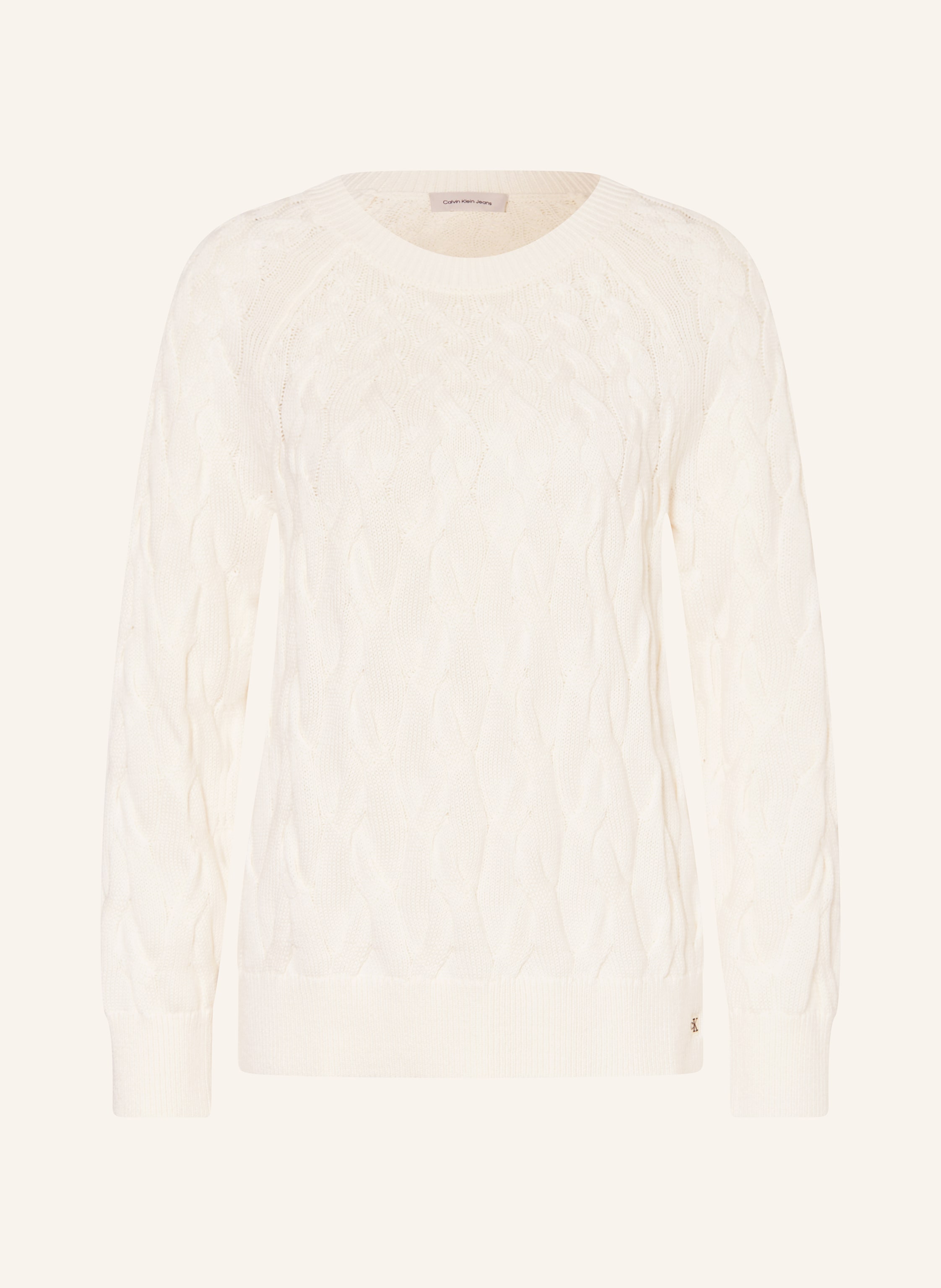 Calvin Klein Jeans Pullover weiss