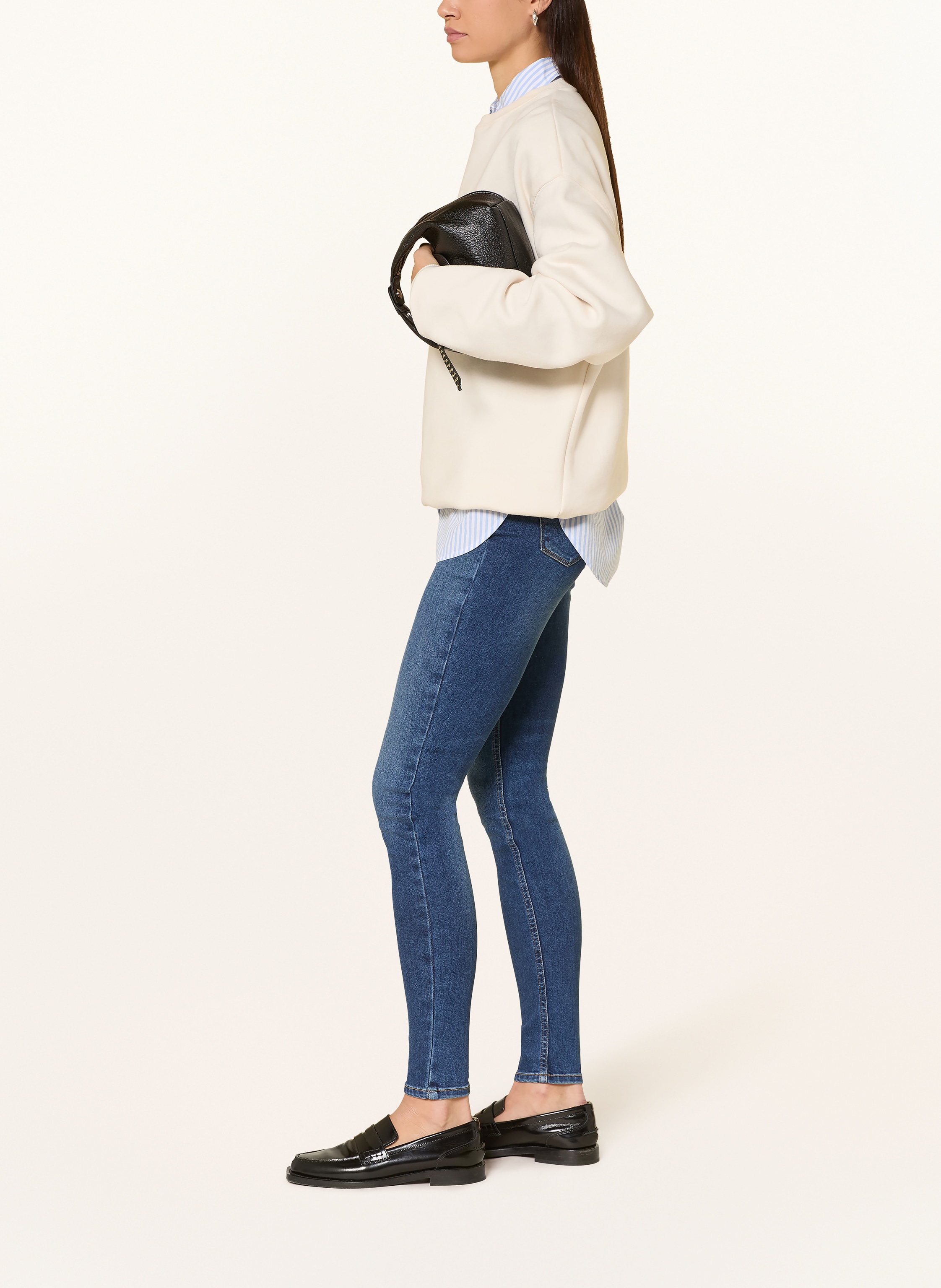 Thumbnail - Tommy Jeans Skinny Jeans Nora blau