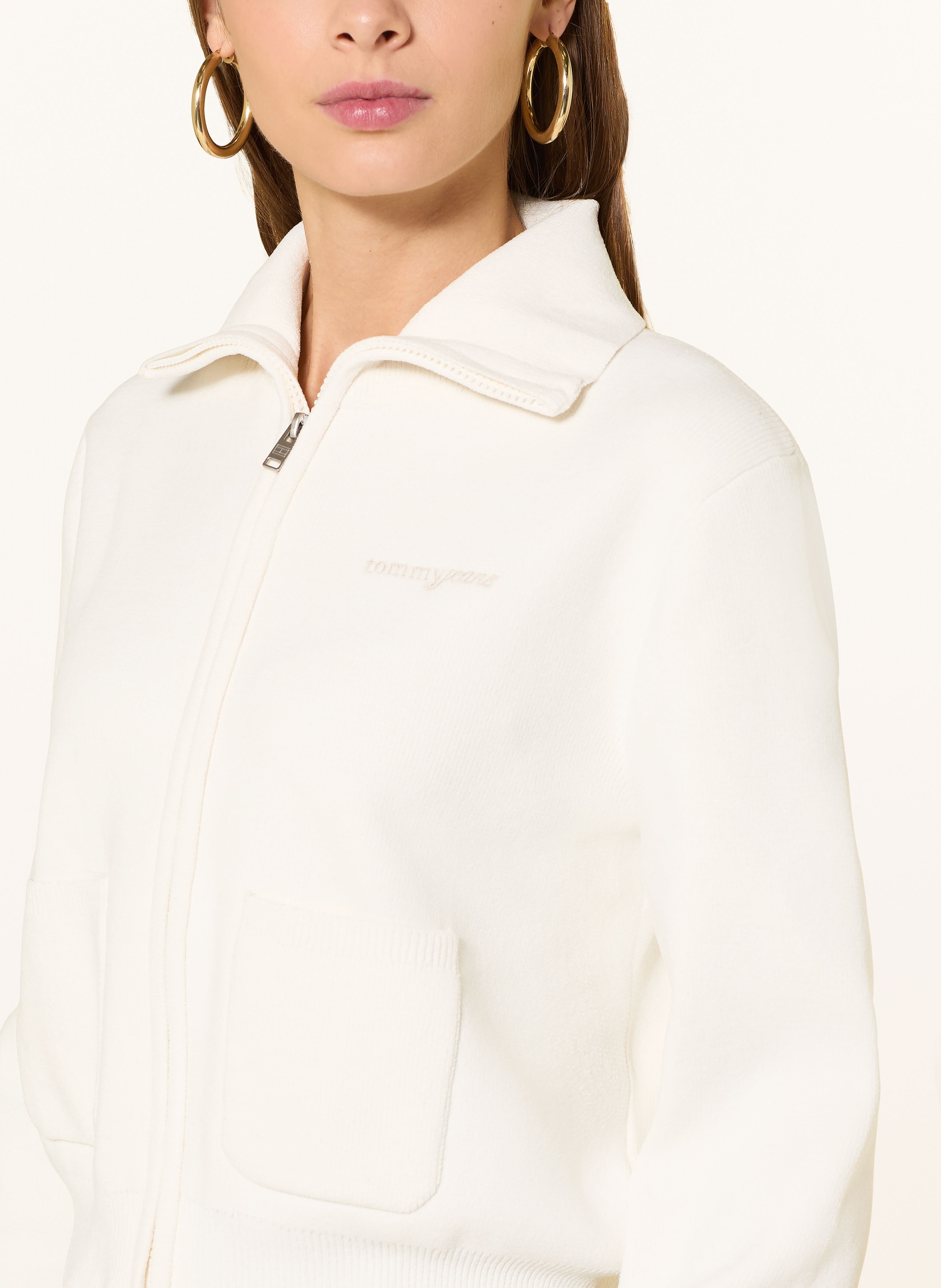 Thumbnail - Tommy Jeans Strickjacke weiss