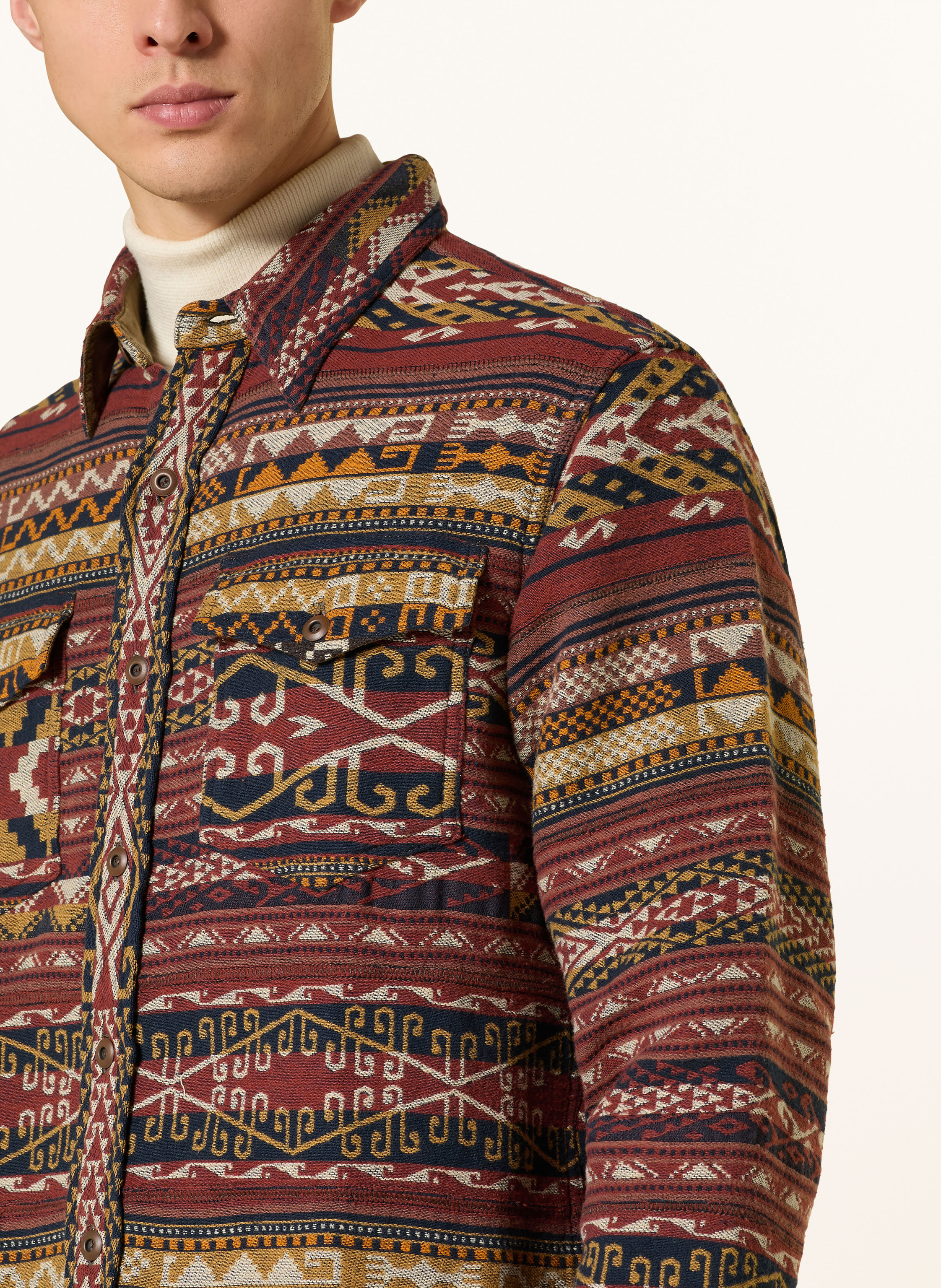 Thumbnail - Rrl Hemd Regular Fit rot