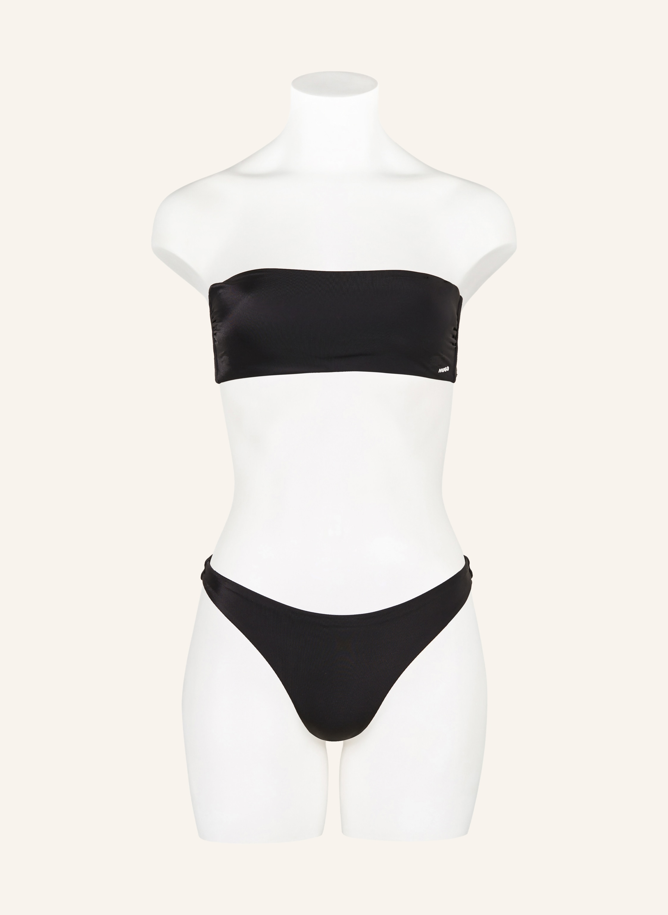 Thumbnail - Hugo Bandeau-Bikini-Top Pure schwarz