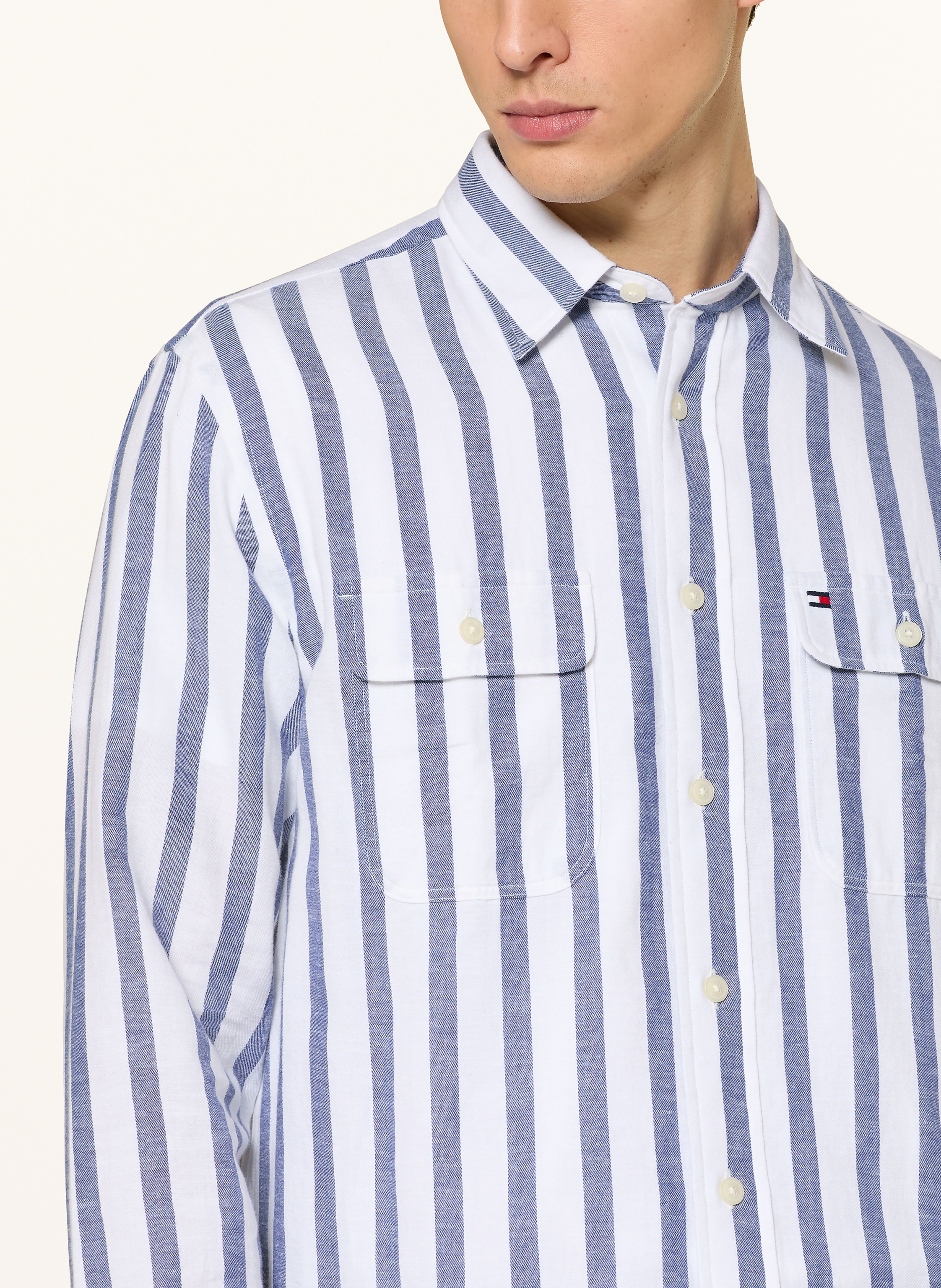 Thumbnail - Tommy Hilfiger Hemd Comfort Fit blau