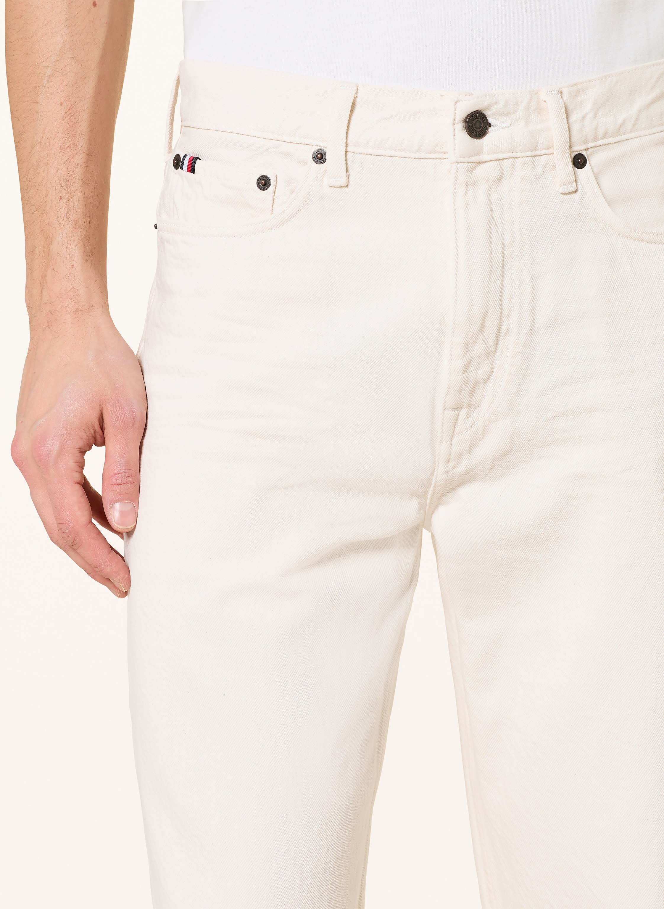 Thumbnail - Tommy Hilfiger Jeans River Relaxed Straight Fit weiss