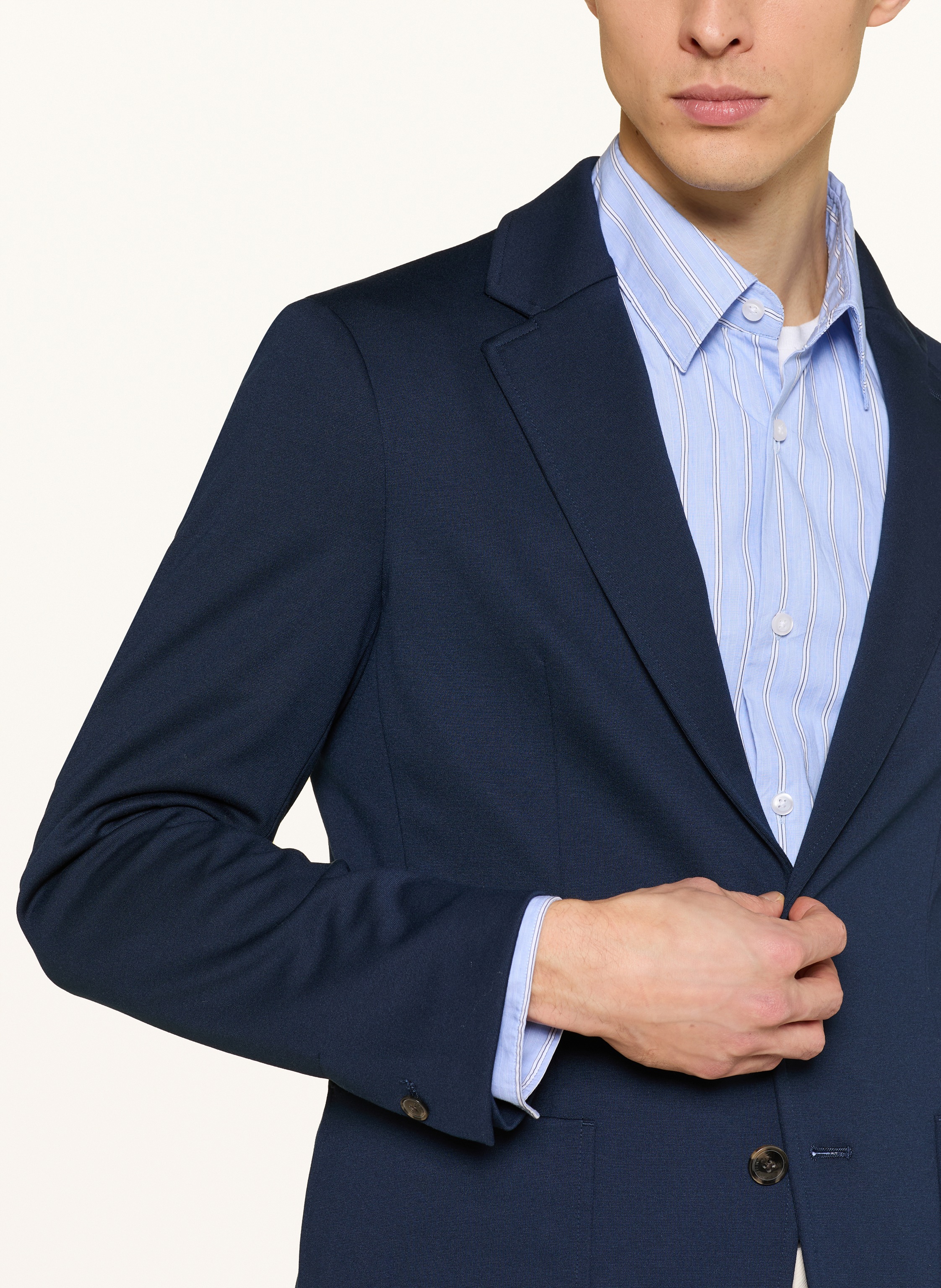 Thumbnail - Tommy Hilfiger Jerseysakko Slim Fit blau