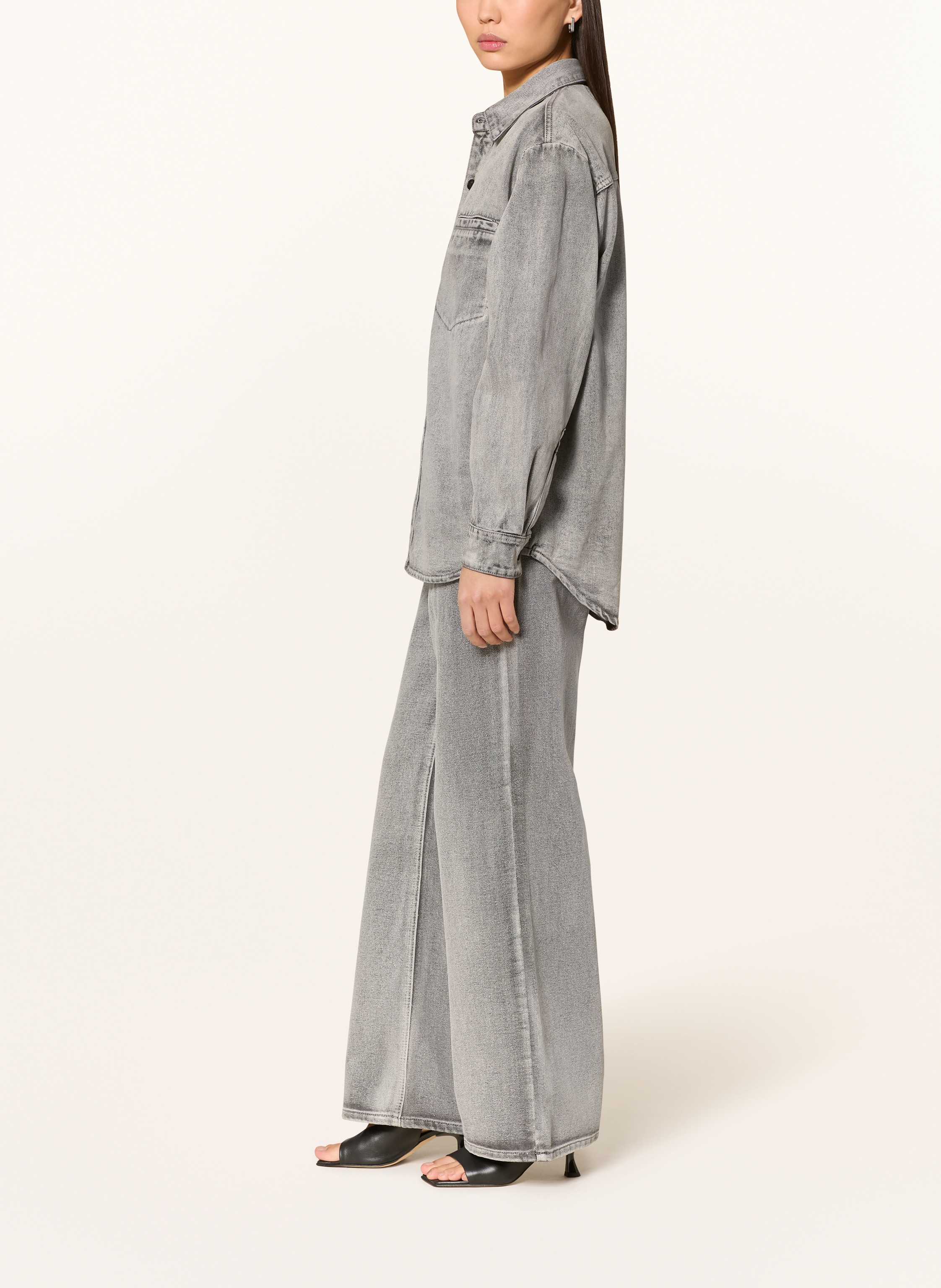 Thumbnail - Eleh Straight Jeans grau