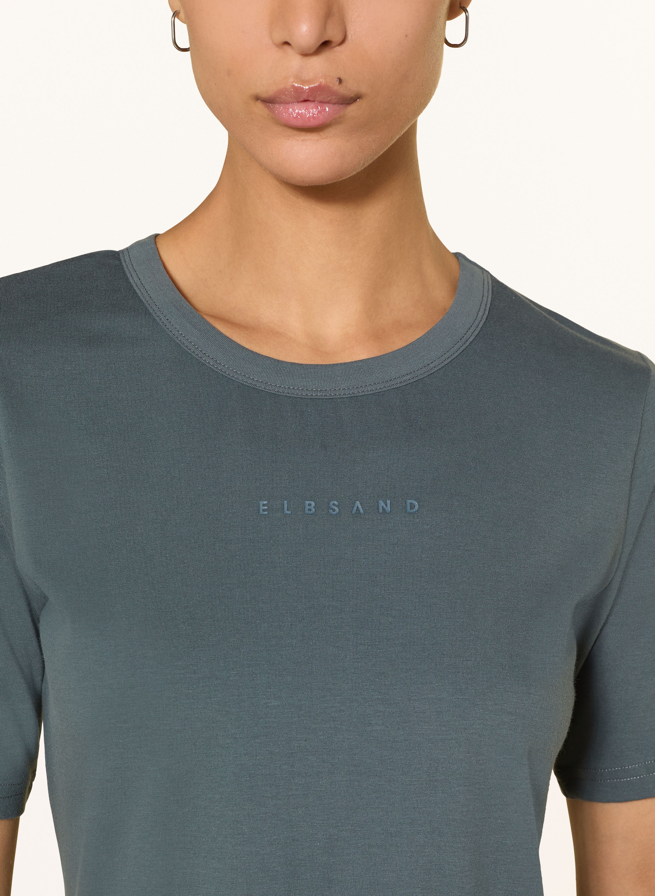 Thumbnail - Elbsand T-Shirt Siva blau