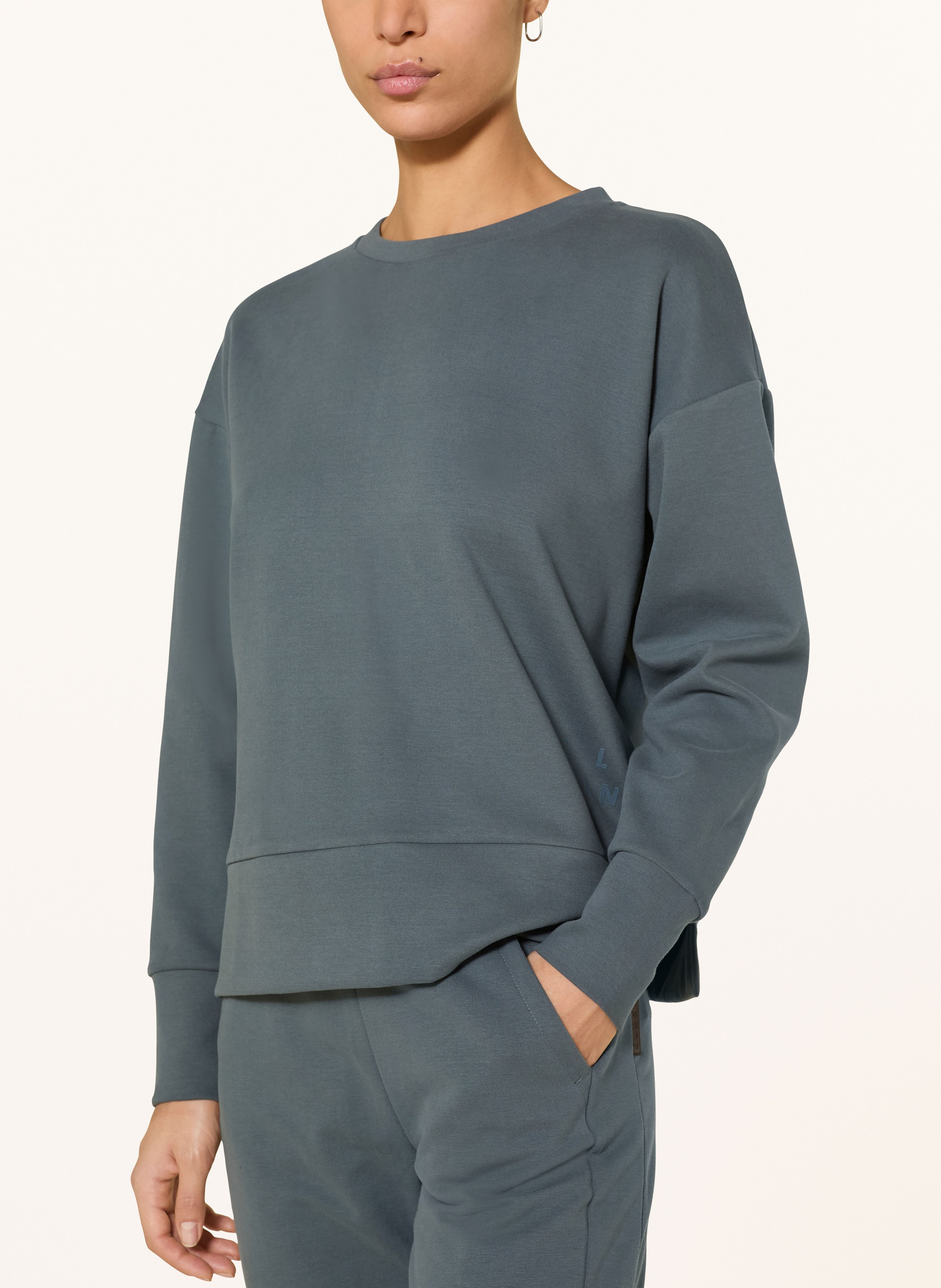 Thumbnail - Elbsand Sweatshirt Tove blau